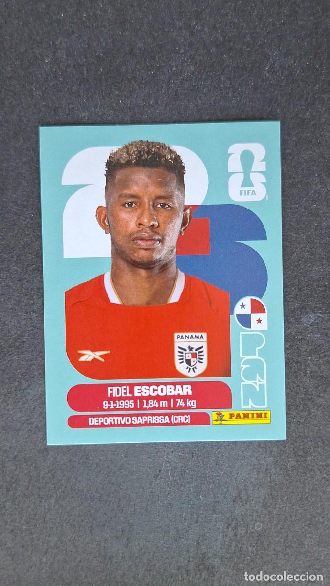 Cromos de F&uacute;tbol: L1 ESCOBAR SELECCION PANAMA 4 MUNDIAL FIFA WORLD CUP 2026 PANINI NUNCA PEGADO SIN PEGAR
