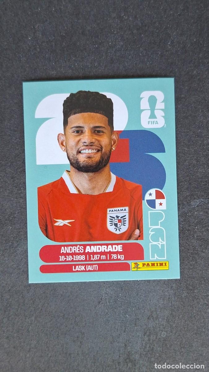 Cromos de F&uacute;tbol: L1 ANDRADE SELECCION PANAMA 5 MUNDIAL FIFA WORLD CUP 2026 PANINI NUNCA PEGADO SIN PEGAR