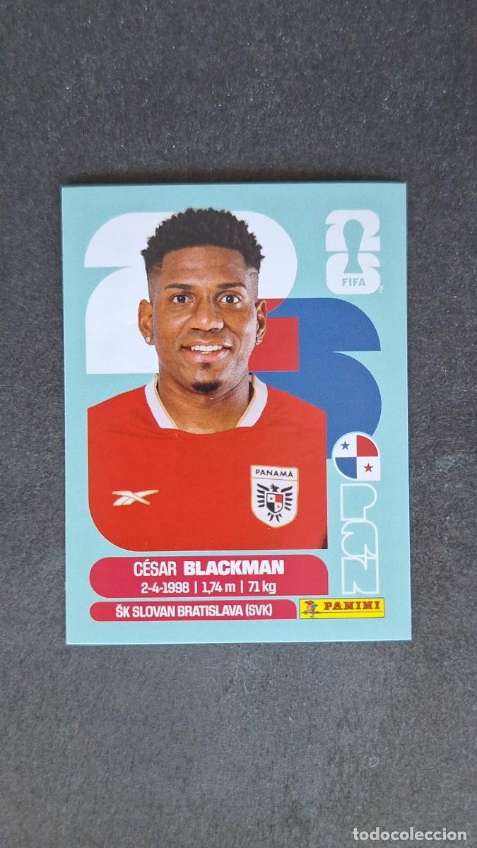 Cromos de F&uacute;tbol: L1 BLACKMAN SELECCION PANAMA 9 MUNDIAL FIFA WORLD CUP 2026 PANINI NUNCA PEGADO SIN PEGAR