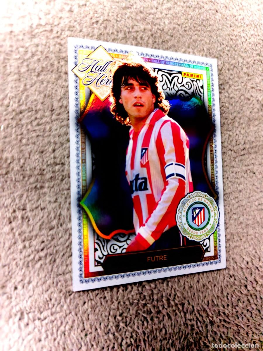 Cromos de F&uacute;tbol: HH1 1 PANINI CLUB ATLETICO DE MADRID 25 26 FUTRE HALL OF H&Eacute;ROES 2025 2026