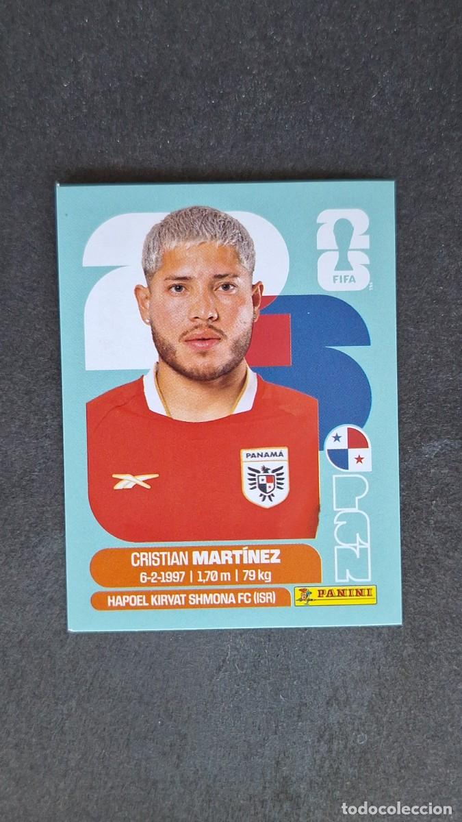 Cromos de F&uacute;tbol: L1 MARTINEZ SELECCION PANAMA 10 MUNDIAL FIFA WORLD CUP 2026 PANINI NUNCA PEGADO SIN PEGAR