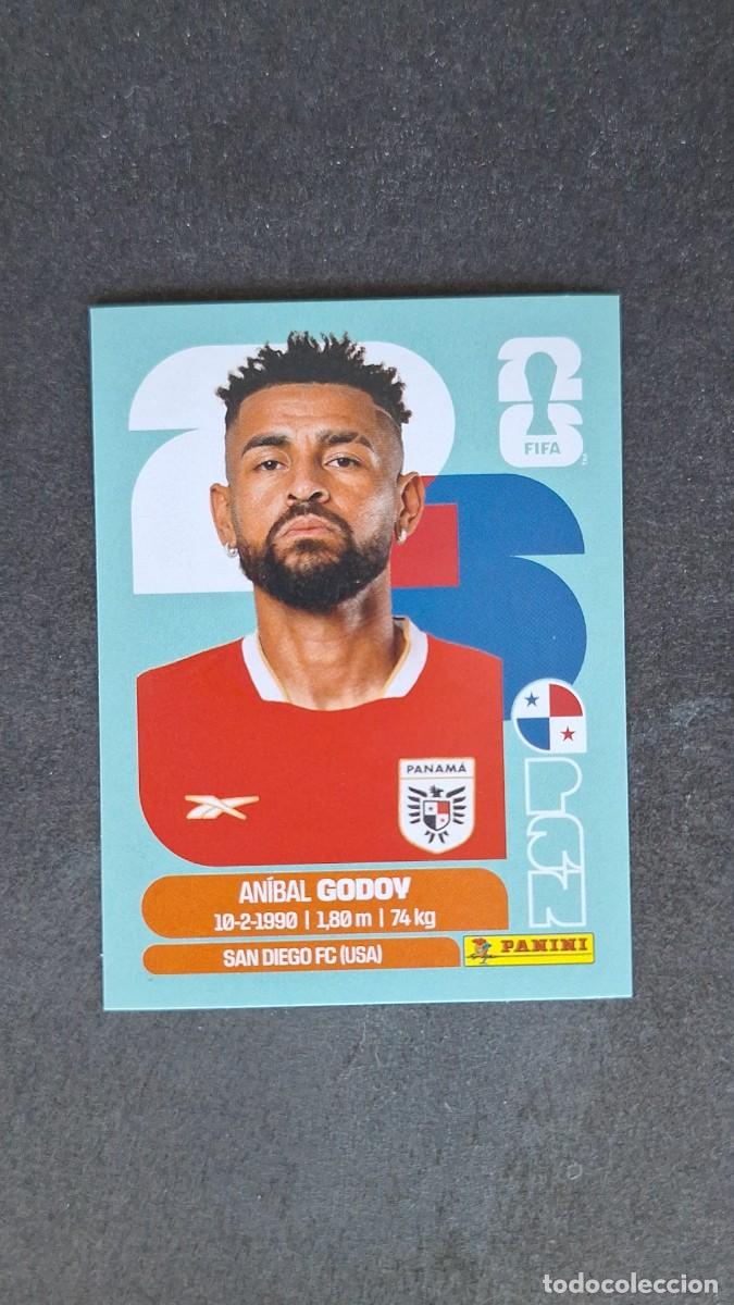 Cromos de F&uacute;tbol: L1 GODOY SELECCION PANAMA 11 MUNDIAL FIFA WORLD CUP 2026 PANINI NUNCA PEGADO SIN PEGAR