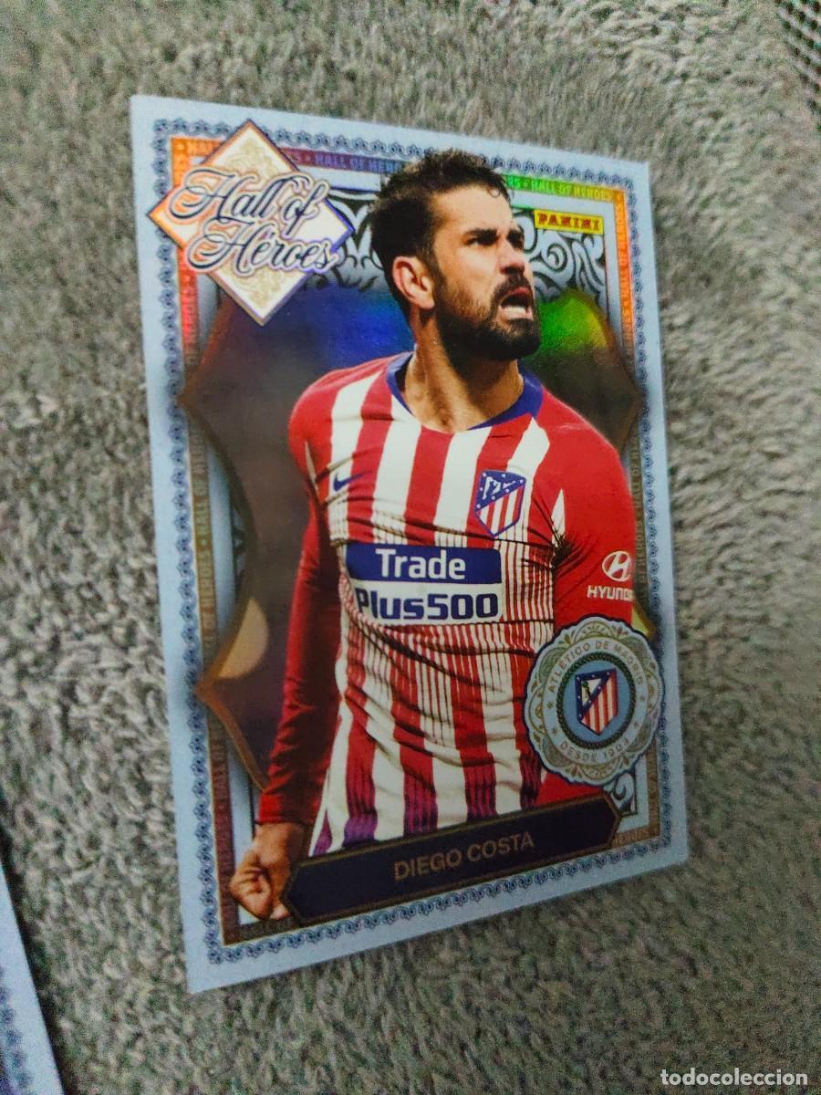 Cartes &agrave; collectionner de Football: HH9 9 PANINI CLUB ATLETICO DE MADRID 25 26 DIEGO COSTA HALL OF H&Eacute;ROES 2025 2026