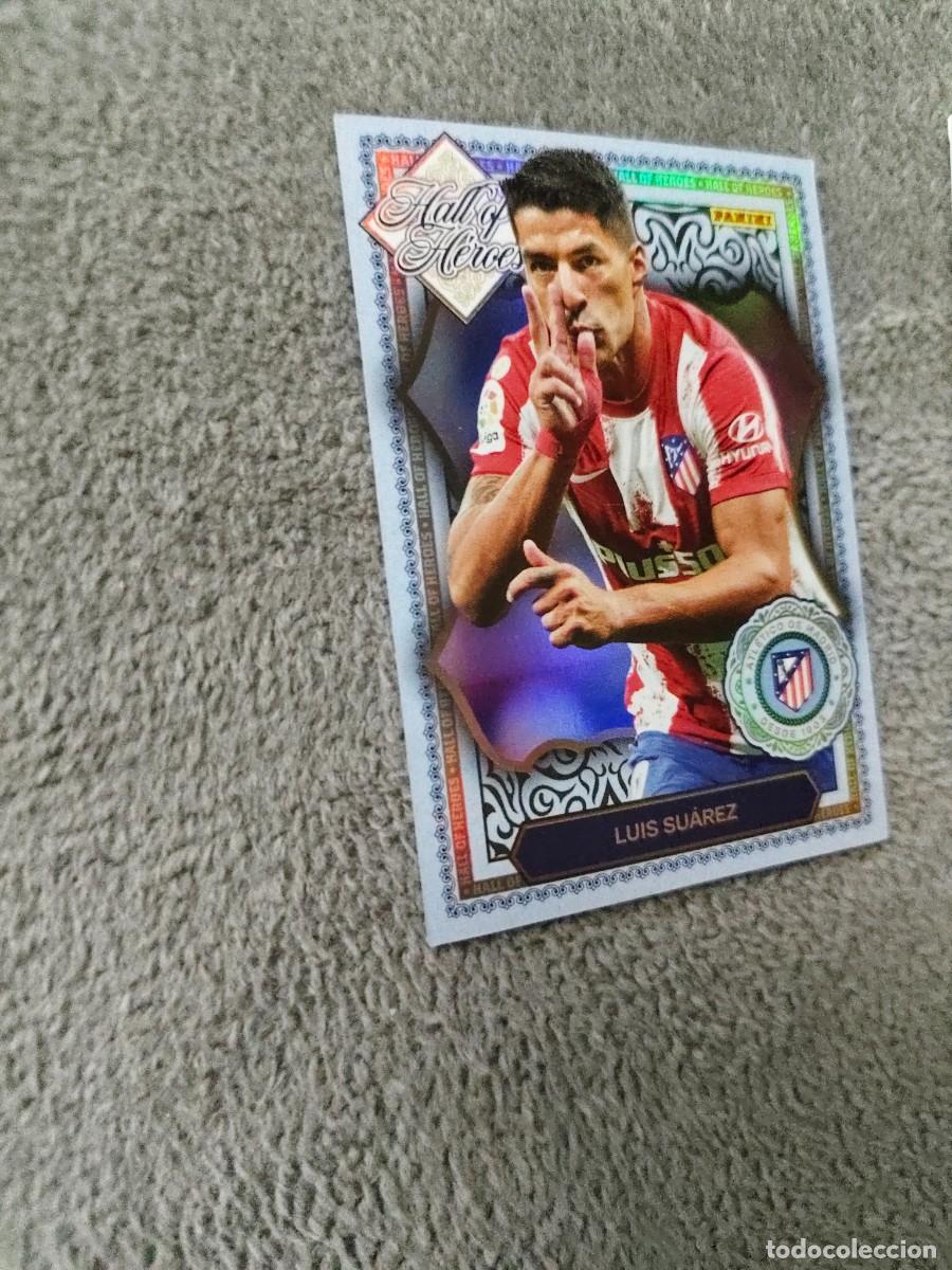 Cartes &agrave; collectionner de Football: HH10 10 PANINI CLUB ATLETICO DE MADRID 25 26 LUIS SU&Aacute;REZ HALL OF H&Eacute;ROES 2025 2026