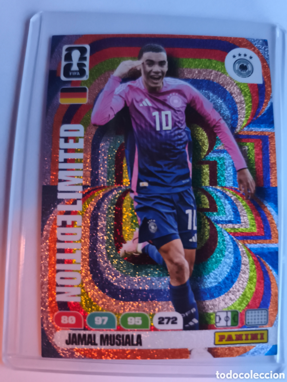 Football Stickers: FIFA WOLRD CUP 2026 LIMITED EDITION JAMAL MUSIALA