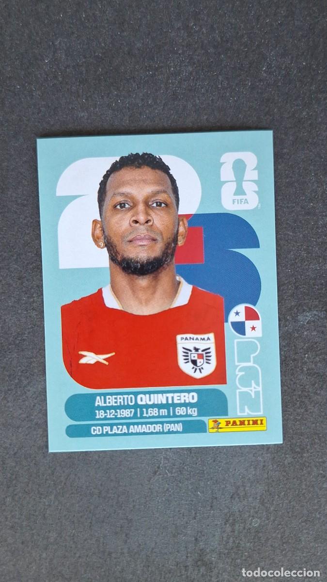 Football Stickers: L1 QUINTERO SELECCION PANAMA 20 MUNDIAL FIFA WORLD CUP 2026 PANINI NUNCA PEGADO SIN PEGAR