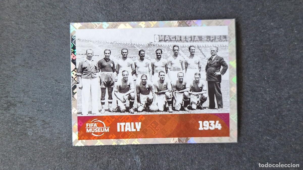 Cromos de F&uacute;tbol: L1 EQUIPO SELECCION ITALIA 1934 MUNDIAL FIFA WORLD CUP 2026 PANINI NUNCA PEGADO SIN PEGAR