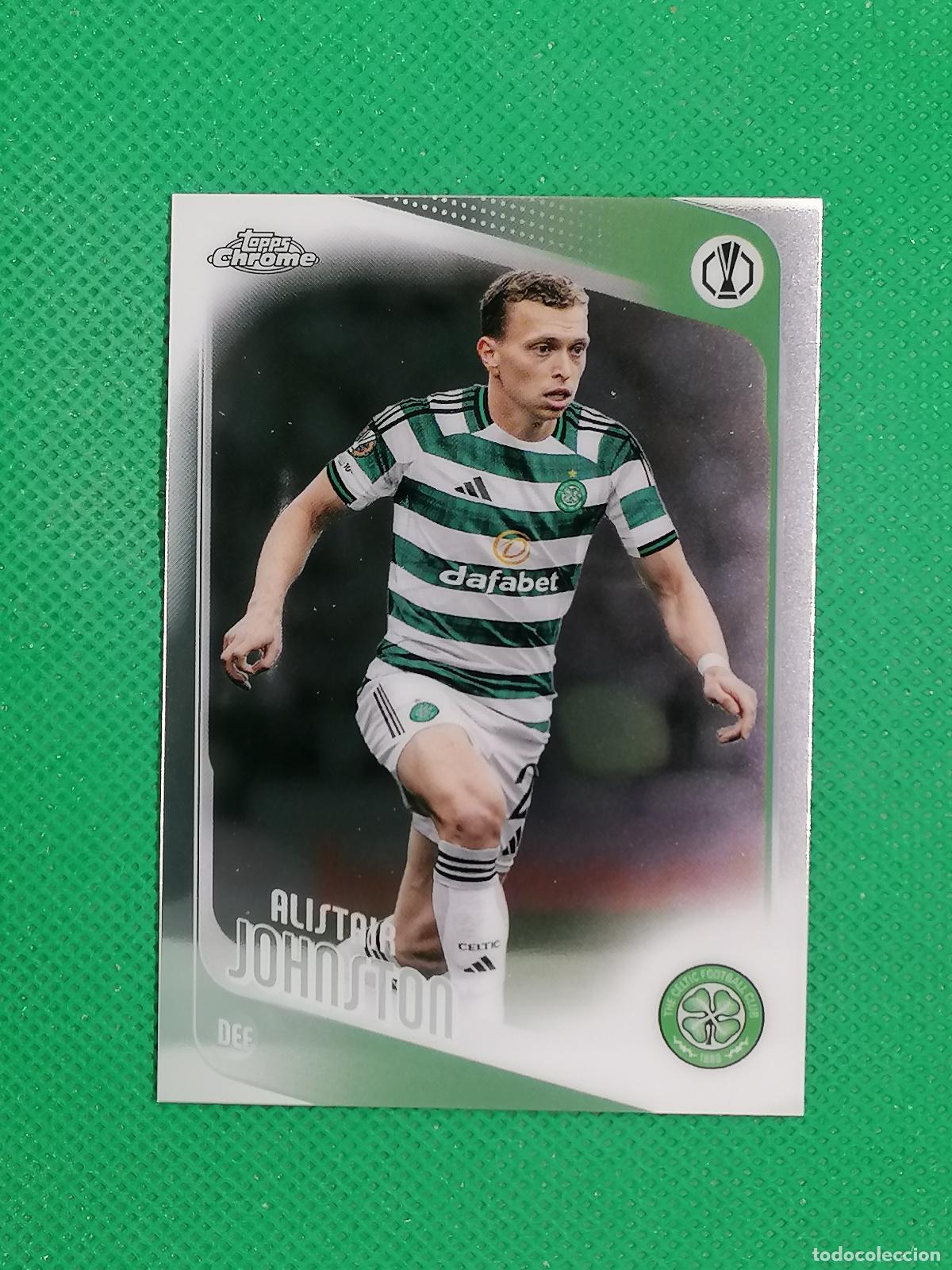 Cromos de F&uacute;tbol: 148 ALISTAR JOHNSTON CELTIC ⚽ TOPPS CHROME UCC 25 26 2025 2026 ⚽