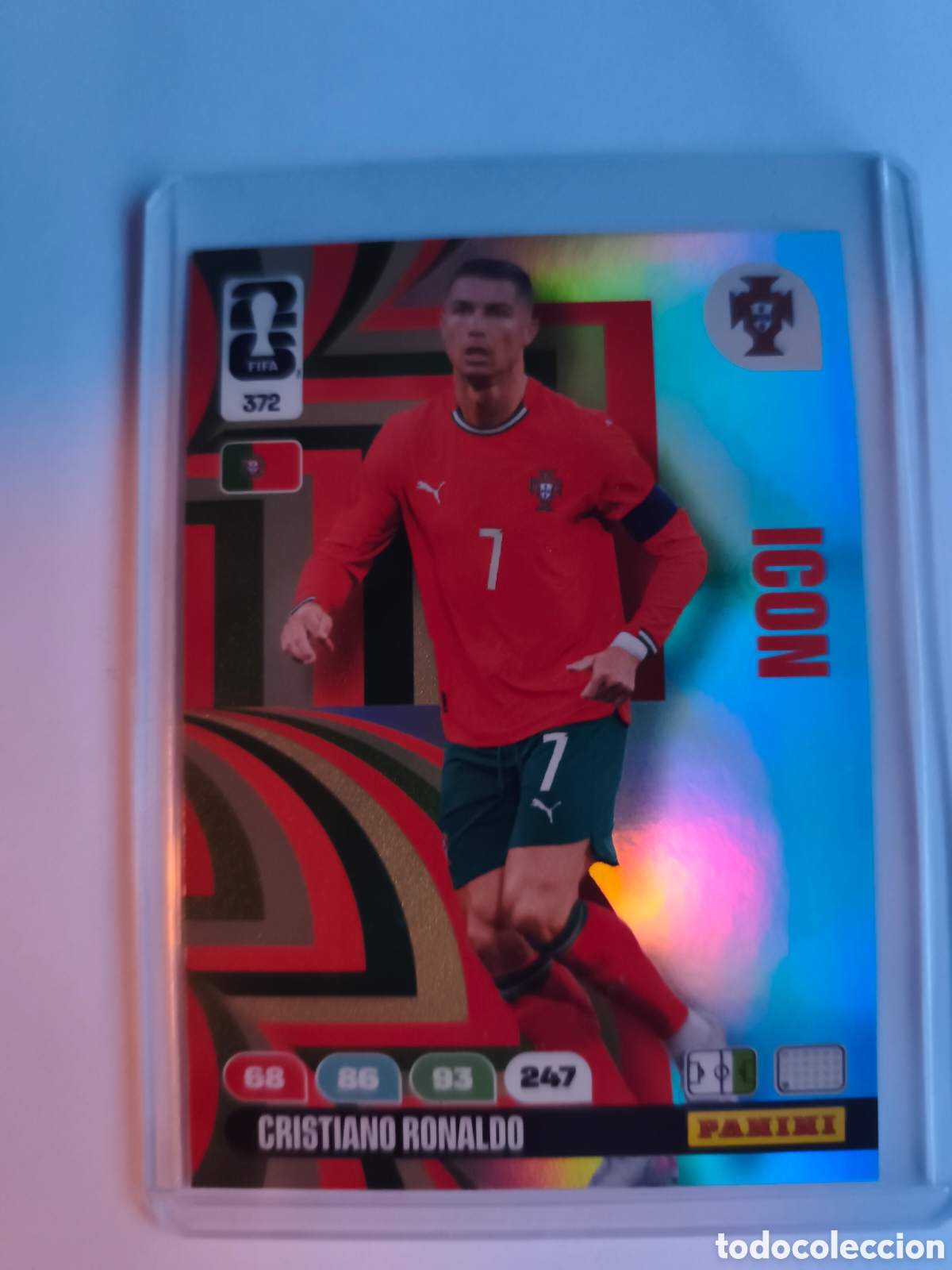 Cromos de F&uacute;tbol: FIFA WORLD CUP 2026 ICON CRISTIANO RONALDO