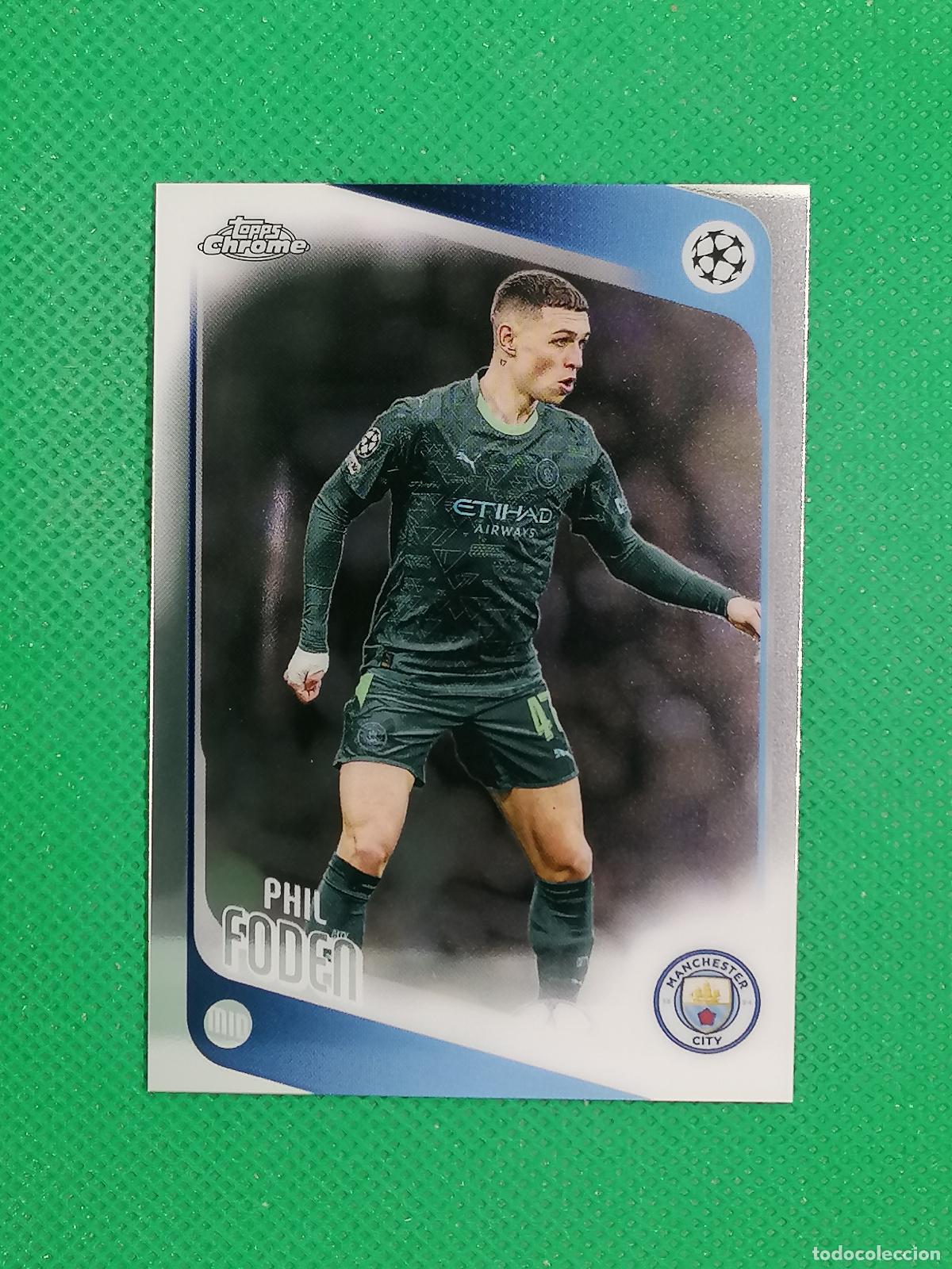 Cromos de F&uacute;tbol: 103 PHIL FODEN MANCHESTER CITY ⚽ TOPPS CHROME UCC 25 26 2025 2026 ⚽