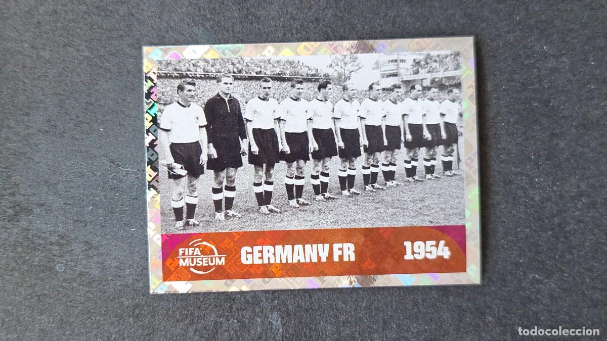 Cromos de F&uacute;tbol: L1 EQUIPO SELECCION ALEMANIA FR 1954 MUNDIAL FIFA WORLD CUP 2026 PANINI NUNCA PEGADO SIN PEGAR