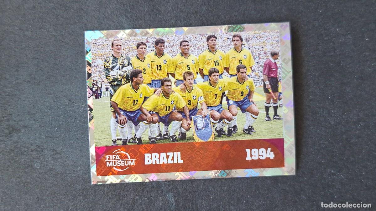 Cromos de F&uacute;tbol: L1 EQUIPO SELECCION BRASIL 1994 MUNDIAL FIFA WORLD CUP 2026 PANINI NUNCA PEGADO SIN PEGAR