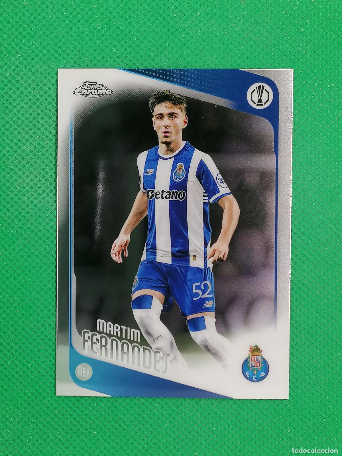 Cromos de F&uacute;tbol: 62 MARTIM FERNANDES PORTO ⚽ TOPPS CHROME UCC 25 26 2025 2026 ⚽