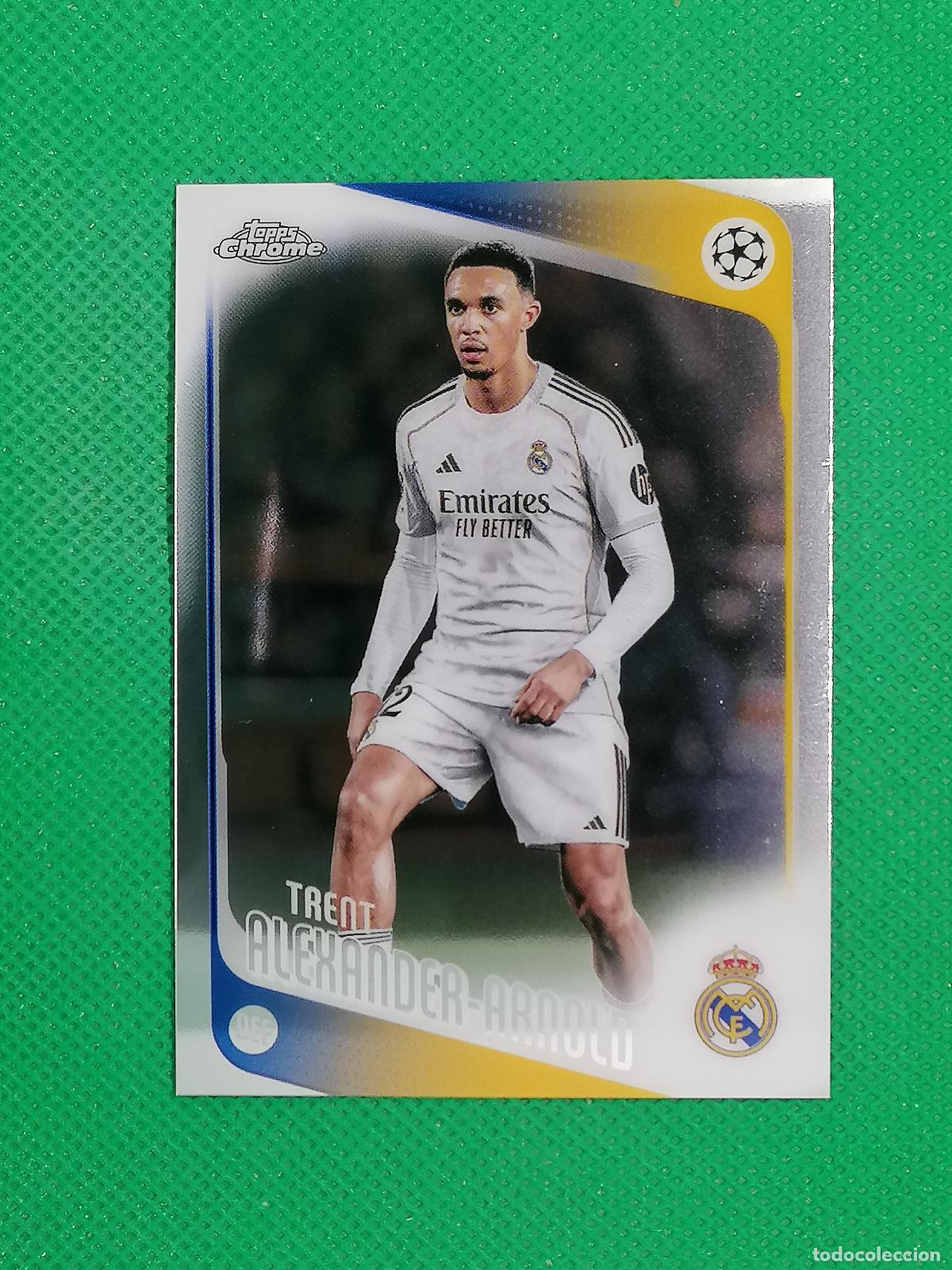 Cromos de F&uacute;tbol: 141 TRENT ALEXANDER ARNOLD REAL MADRID ⚽ TOPPS CHROME UCC 25 26 2025 2026 ⚽