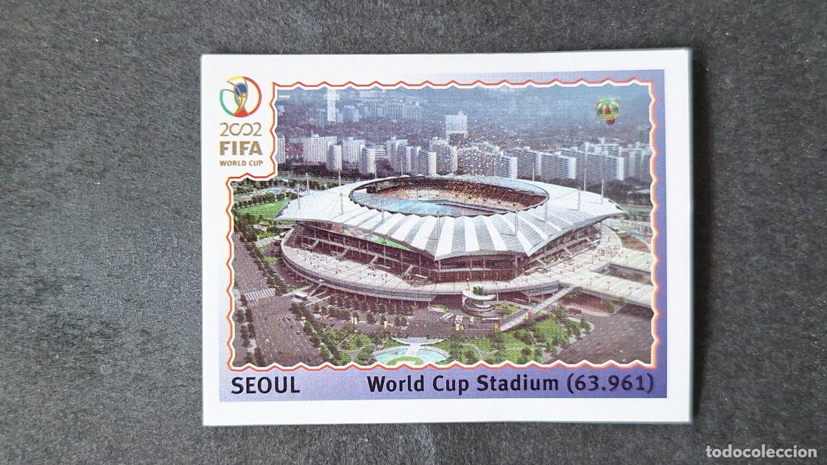 Cromos de F&uacute;tbol: L2 SEOUL ESTADIO WORLD CUP STADIUM 5 MUNDIAL KOREA Y JAPON 2002 PANINI NUNCA PEGADO SIN PEGAR