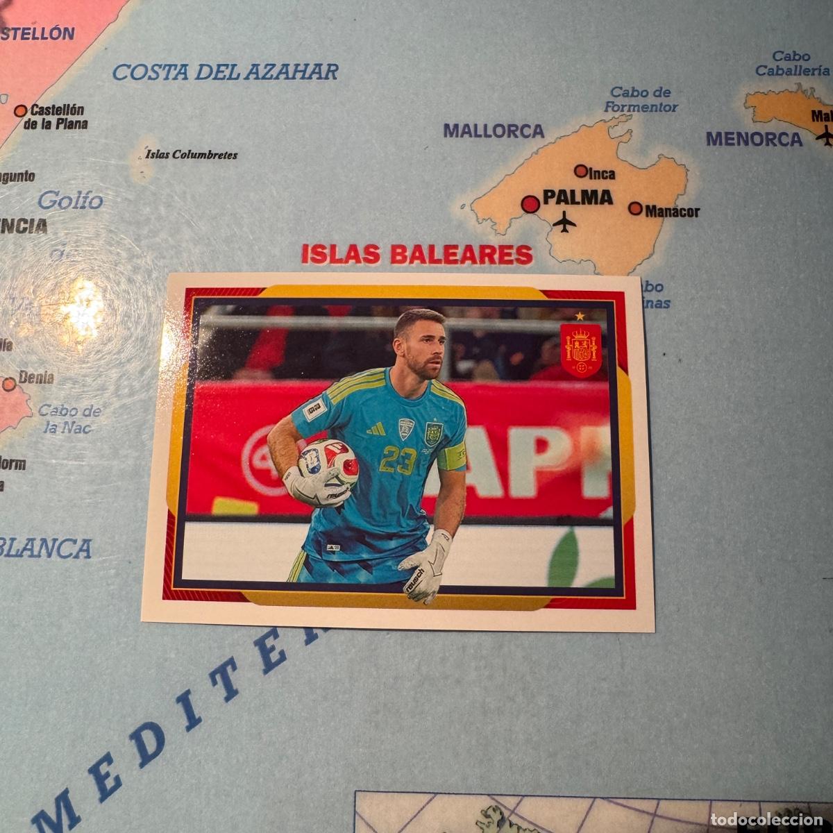 Cromos de F&uacute;tbol: n&uacute;mero 6 de la selecci&oacute;n espa&ntilde;ola &ldquo;Espa&ntilde;a 2026&rdquo; del Carrefour 2026