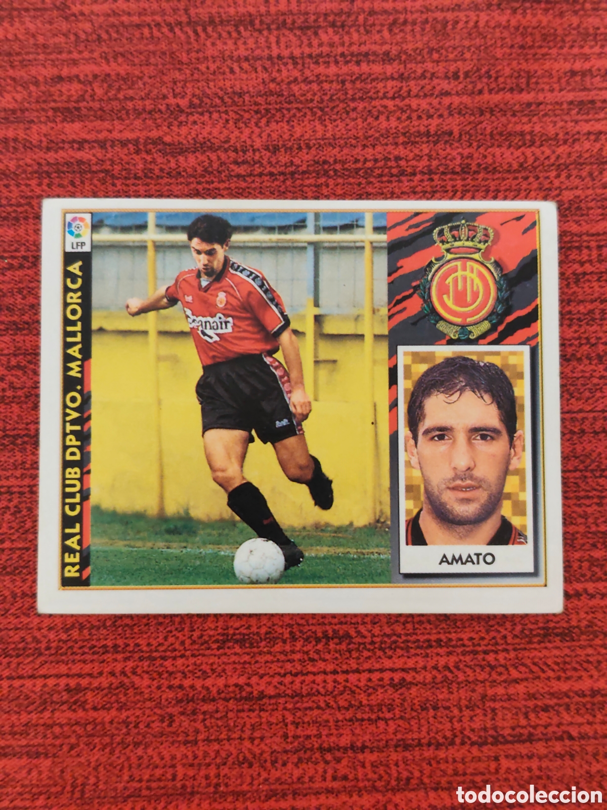 Cromos de F&uacute;tbol: COLOCA AMATO MALLORCA EDICIONES ESTE 1997 1998