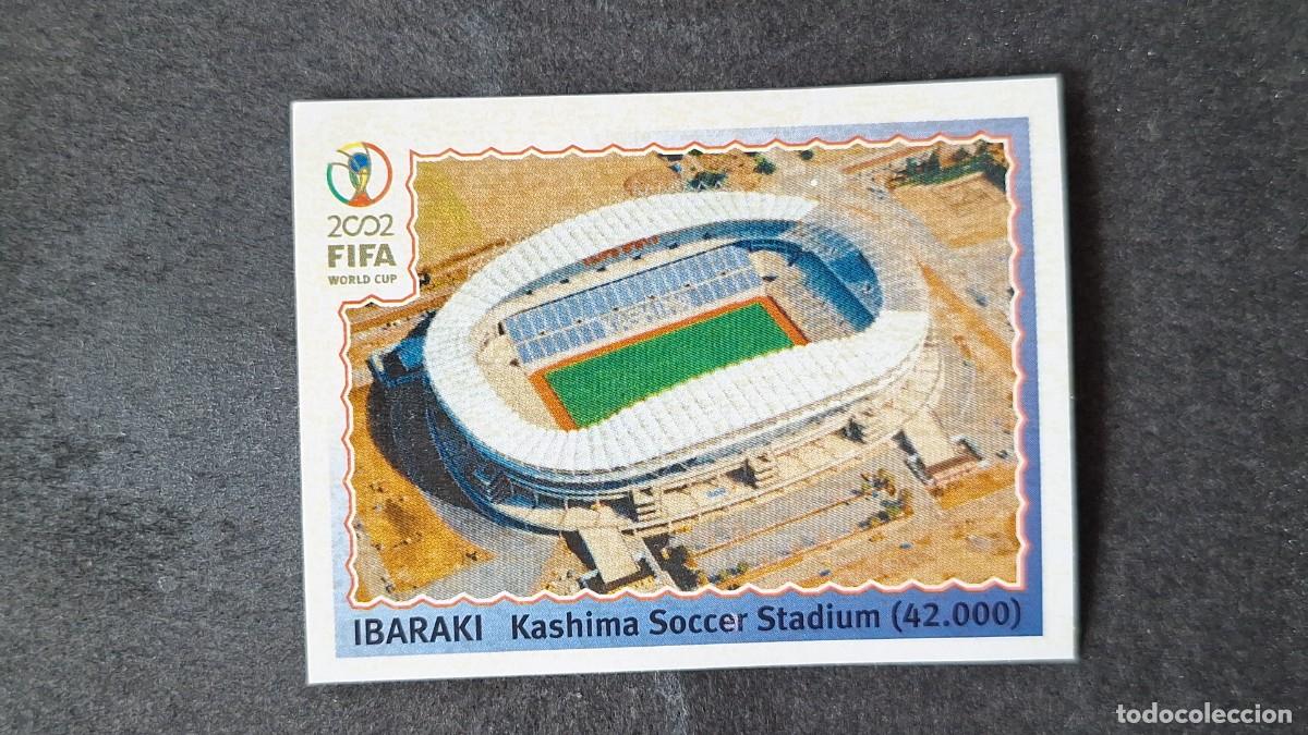 Cromos de F&uacute;tbol: L2 IBARAKI ESTADIO KASHIMA SOCCER STADIUM 16 MUNDIAL KOREA Y JAPON 2002 PANINI NUNCA PEGADO