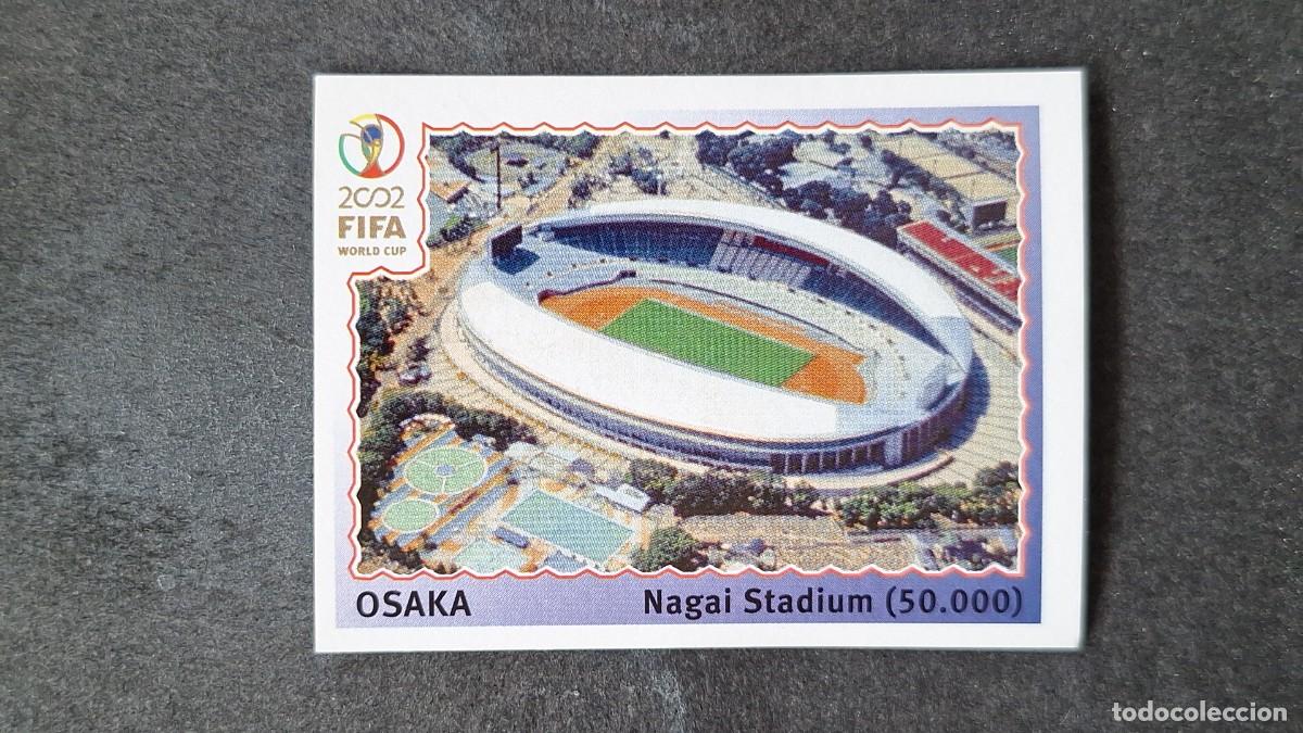 Cromos de F&uacute;tbol: L2 OSAKA ESTADIO NAGAI STADIUM 21 MUNDIAL KOREA Y JAPON 2002 PANINI NUNCA PEGADO