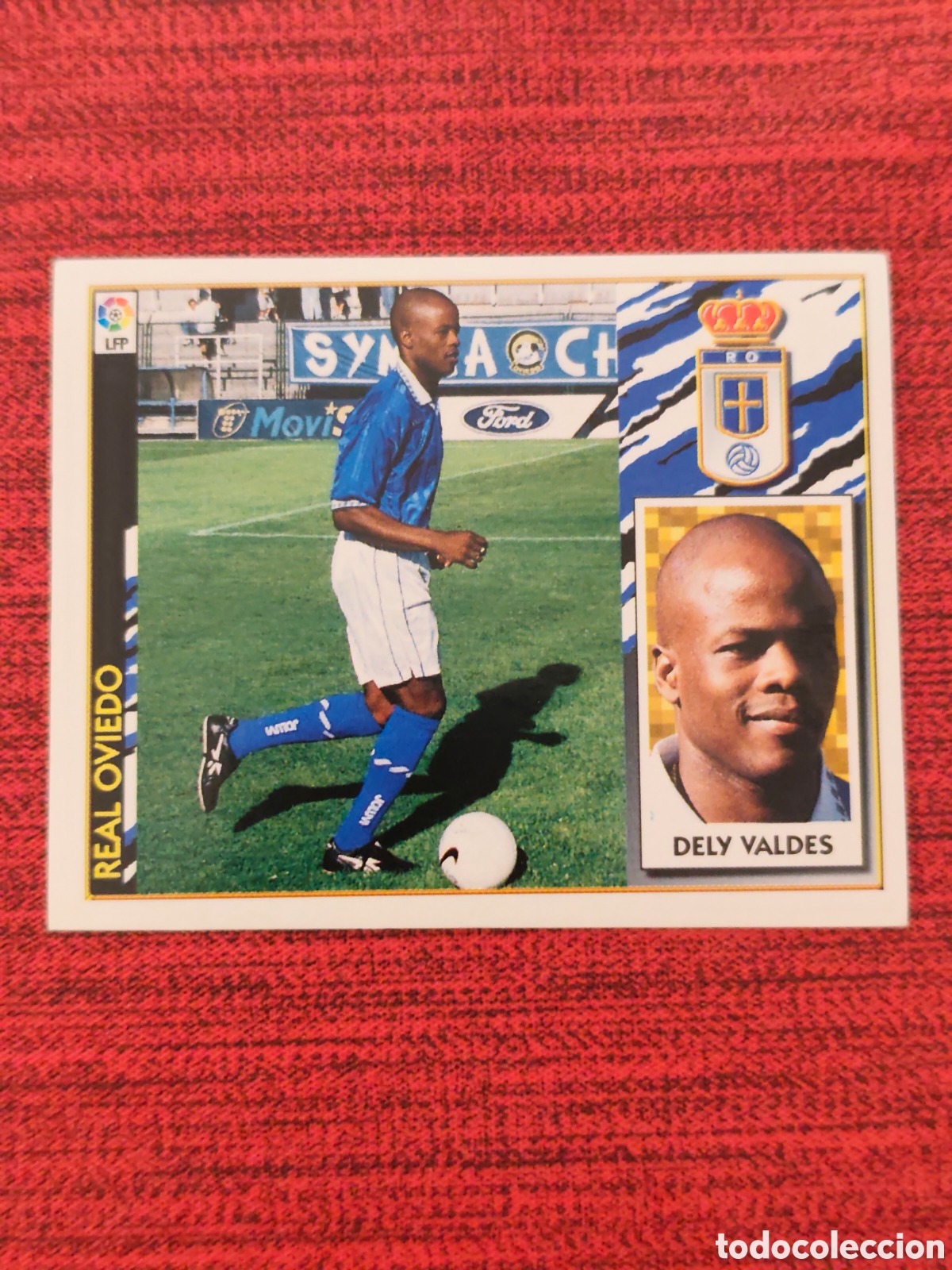 Cromos de F&uacute;tbol: COLOCA DELY VALD&Eacute;S REAL OVIEDO EDICIONES ESTE 1997 1998