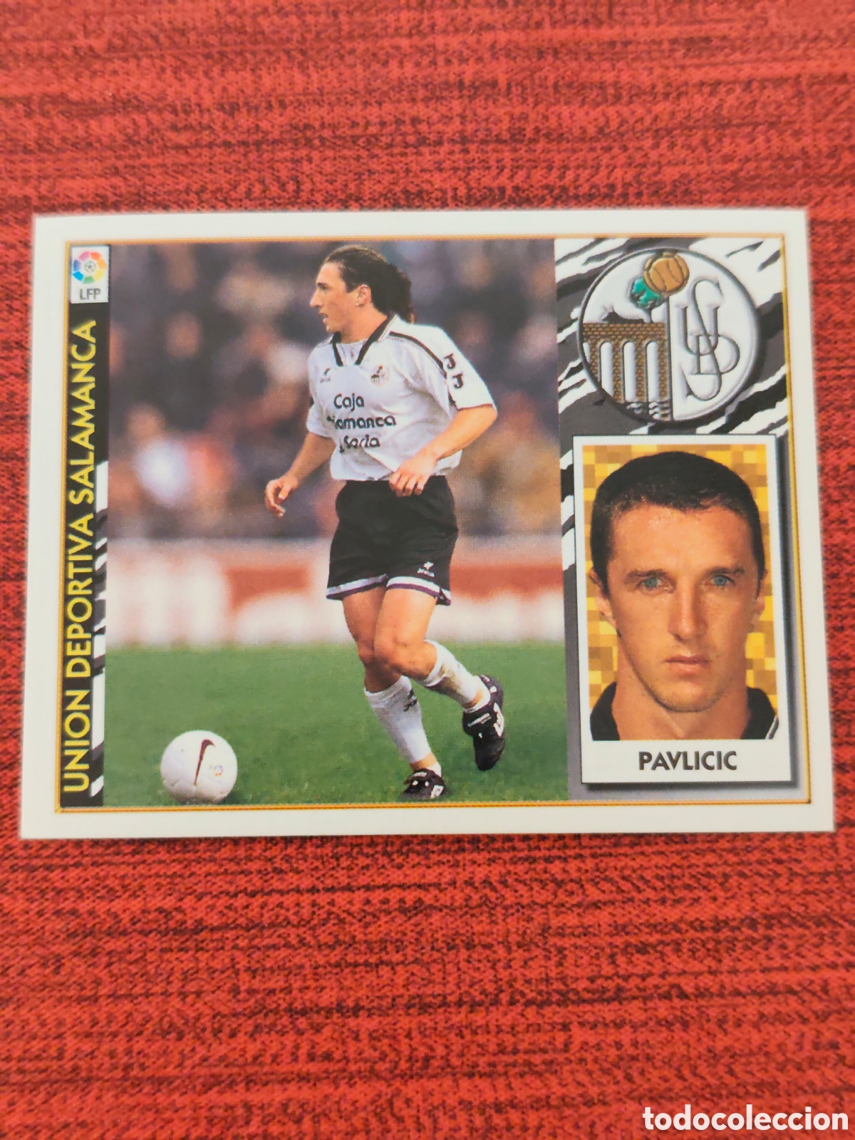 Cromos de F&uacute;tbol: COLOCA PAVLICIC SALAMANCA EDICIONES ESTE 1997 1998