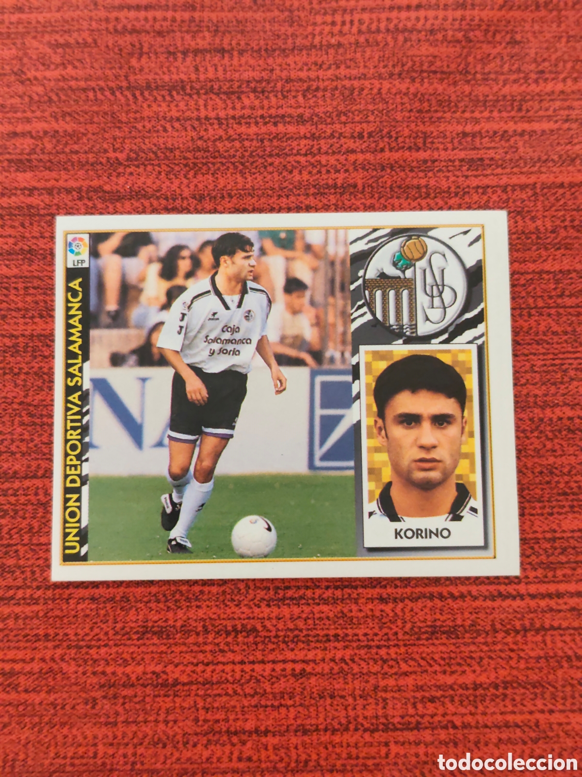Cromos de F&uacute;tbol: COLOCA KORINO SALAMANCA EDICIONES ESTE 1997 1998