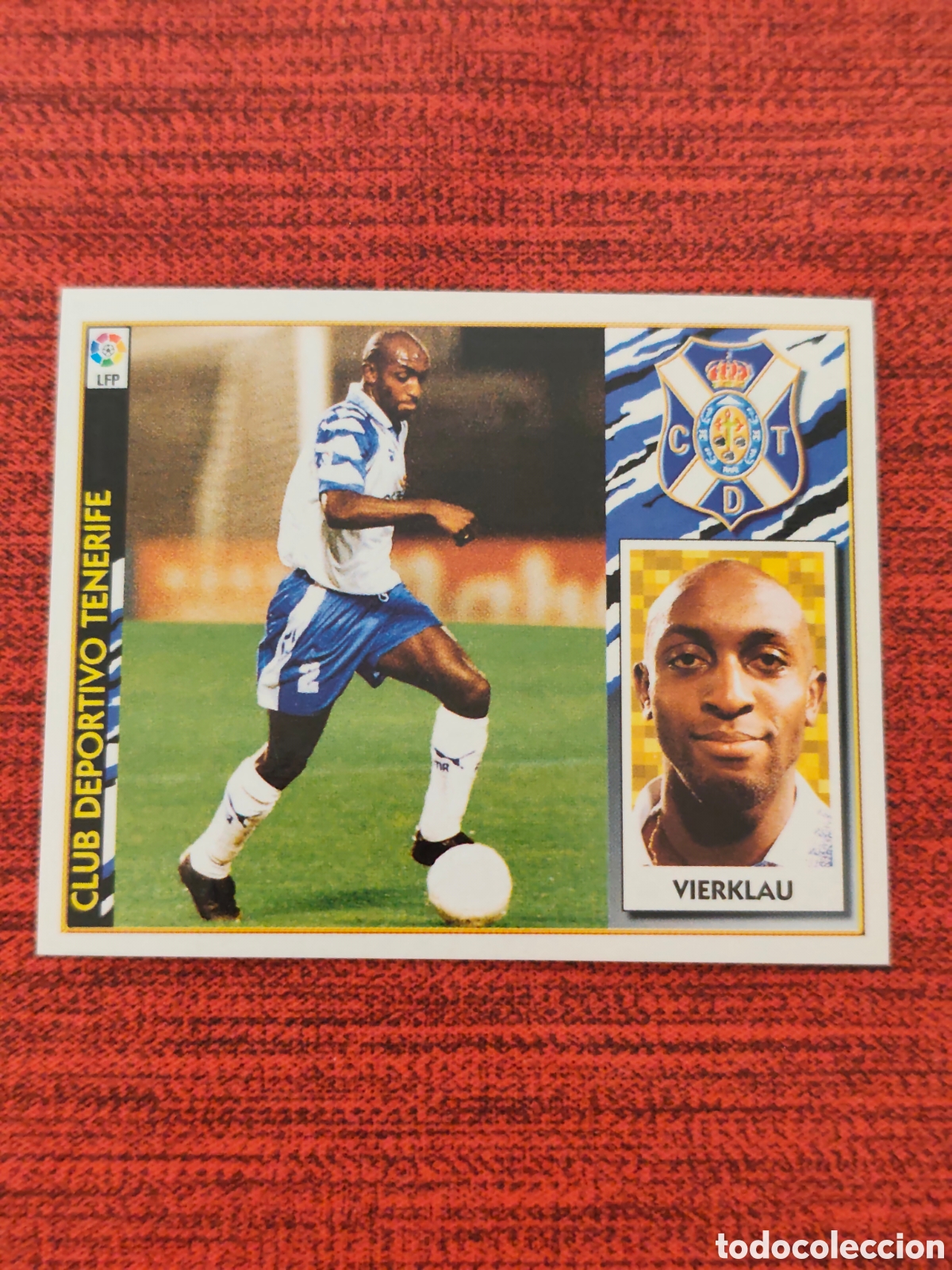 Cromos de Futebol: COLOCA VIERKLAU TENERIFE EDICIONES ESTE 1997 1998