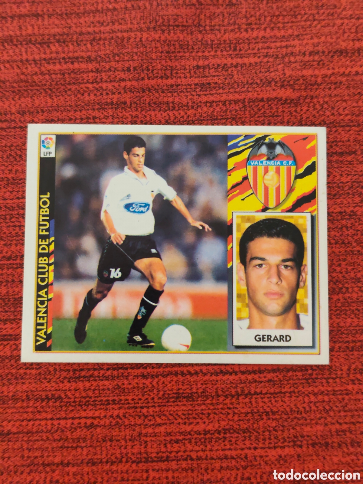 Cromos de F&uacute;tbol: COLOCA VERSI&Oacute;N GERARD VALENCIA EDICIONES ESTE 1997 1998