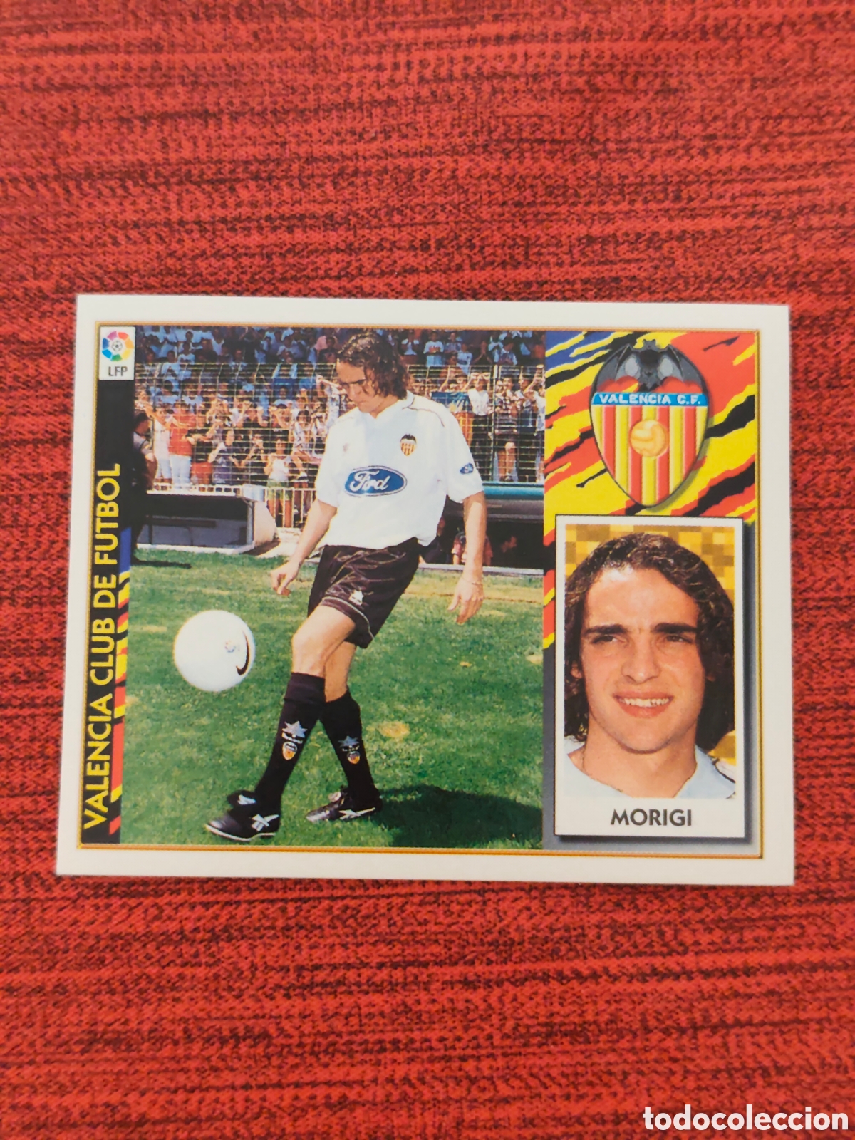 Cromos de F&uacute;tbol: COLOCA MORIGI VALENCIA EDICIONES ESTE 1997 1998