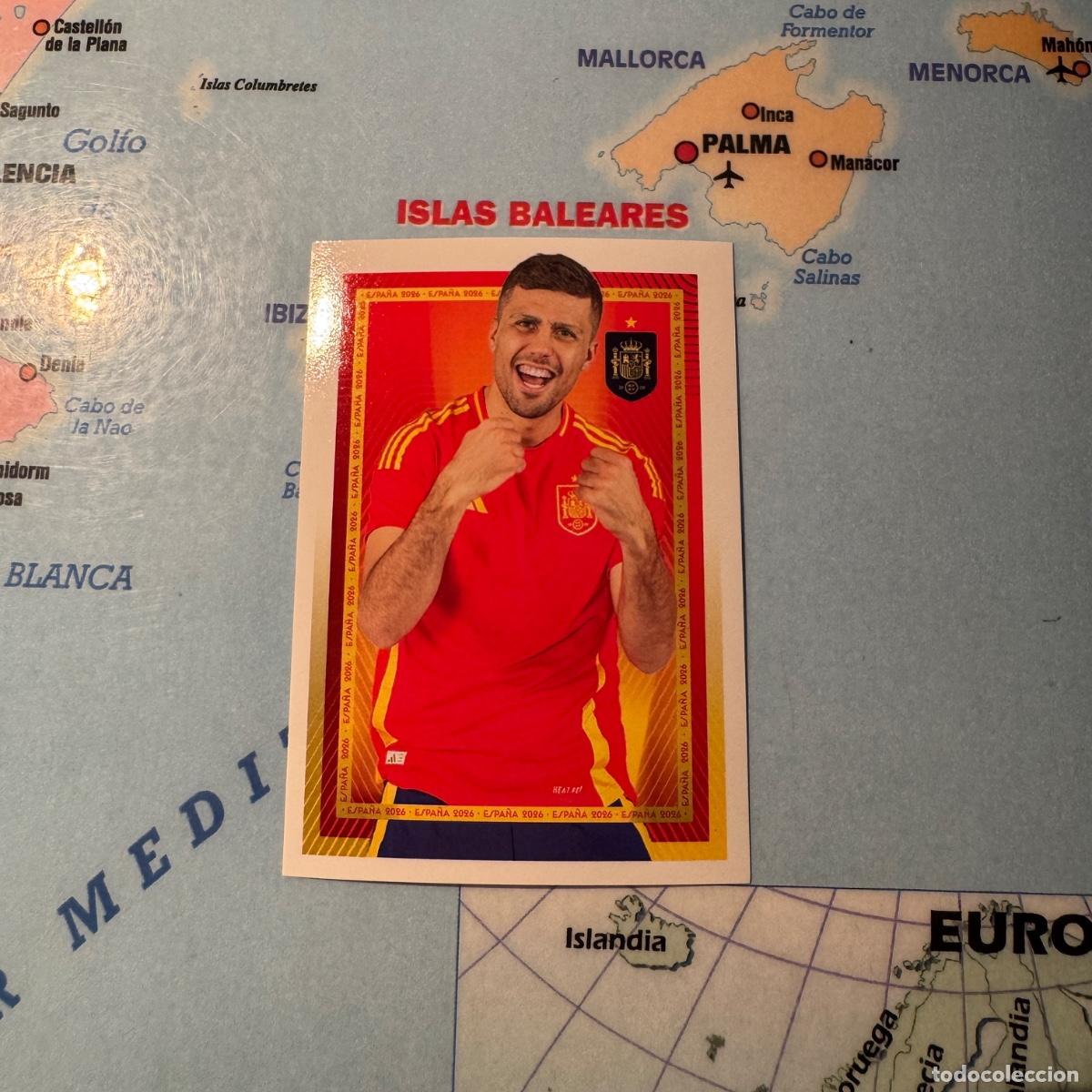 Cromos de F&uacute;tbol: Rodrigo n&uacute;mero 31 la selecci&oacute;n espa&ntilde;ola &ldquo;Espa&ntilde;a 2026&rdquo; del Carrefour 2026