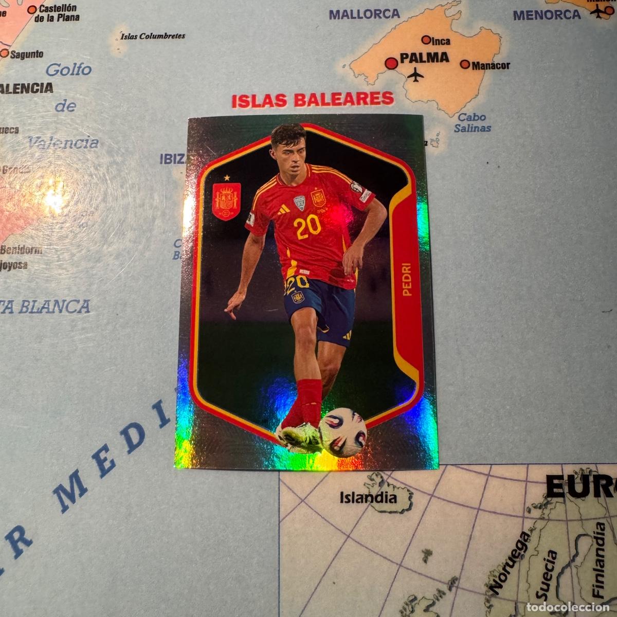 Cromos de F&uacute;tbol: Pedri n&uacute;mero 38 la selecci&oacute;n espa&ntilde;ola &ldquo;Espa&ntilde;a 2026&rdquo; del Carrefour 2026