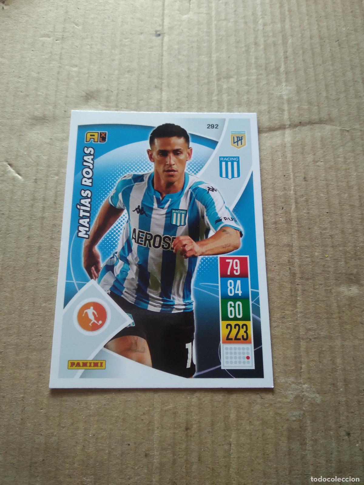 Cromos de F&uacute;tbol: 292 MATIAS ROJAS RACING CROMO FUTBOL ARGENTINO 21-22 PANINI LIGA ARGENTINA 2021-2022