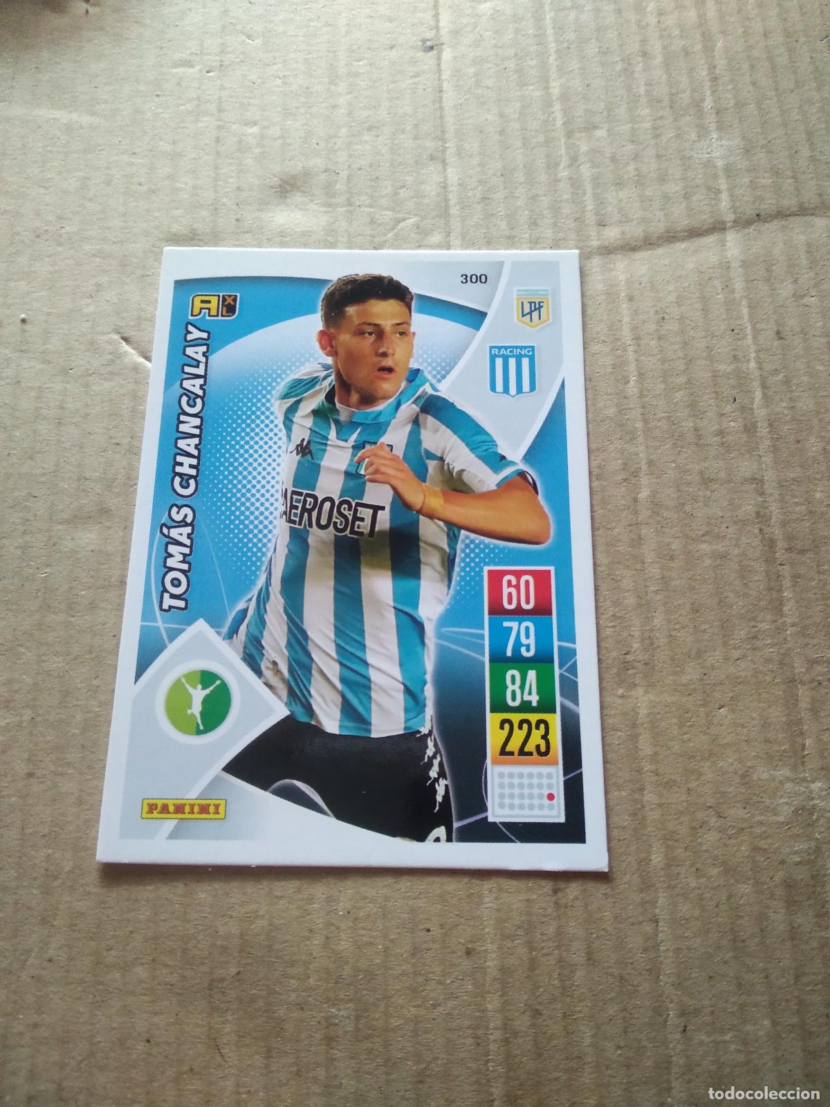 Cromos de F&uacute;tbol: 300 TOMAS CHANCALAY RACING CROMO FUTBOL ARGENTINO 21-22 PANINI LIGA ARGENTINA 2021-2022
