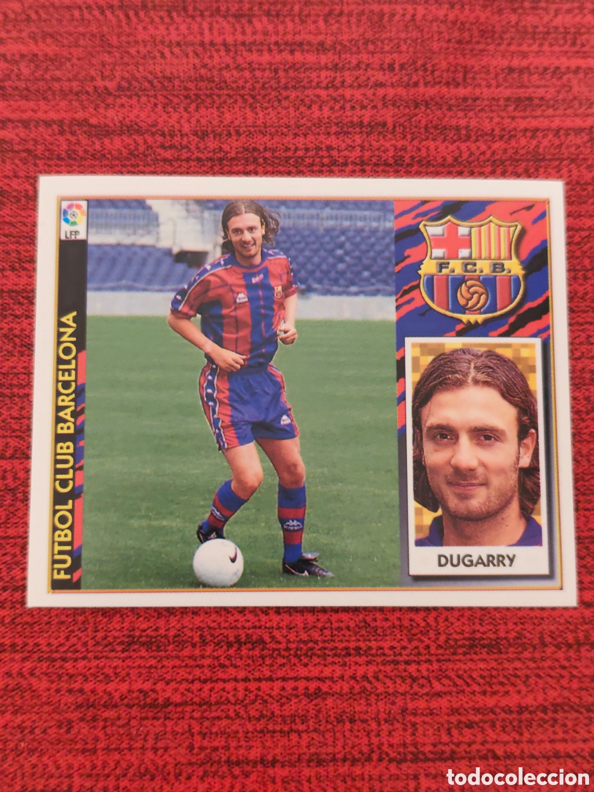 Cromos de F&uacute;tbol: VERSI&Oacute;N FICHAJE 8 DUGARRY FC BARCELONA EDICIONES ESTE 1997 1998