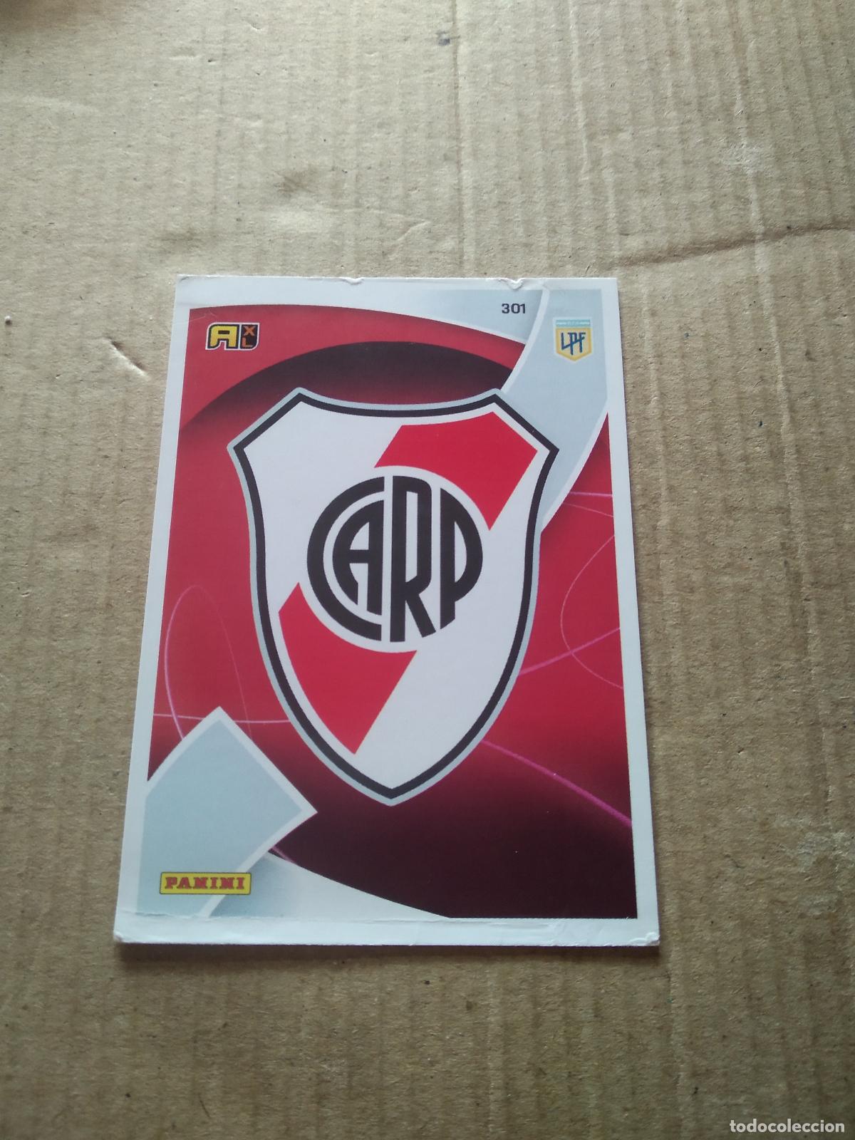 Football Stickers: 301 ESCUDO RIVER PLATE CROMO FUTBOL ARGENTINO 21-22 PANINI LIGA ARGENTINA 2021-2022