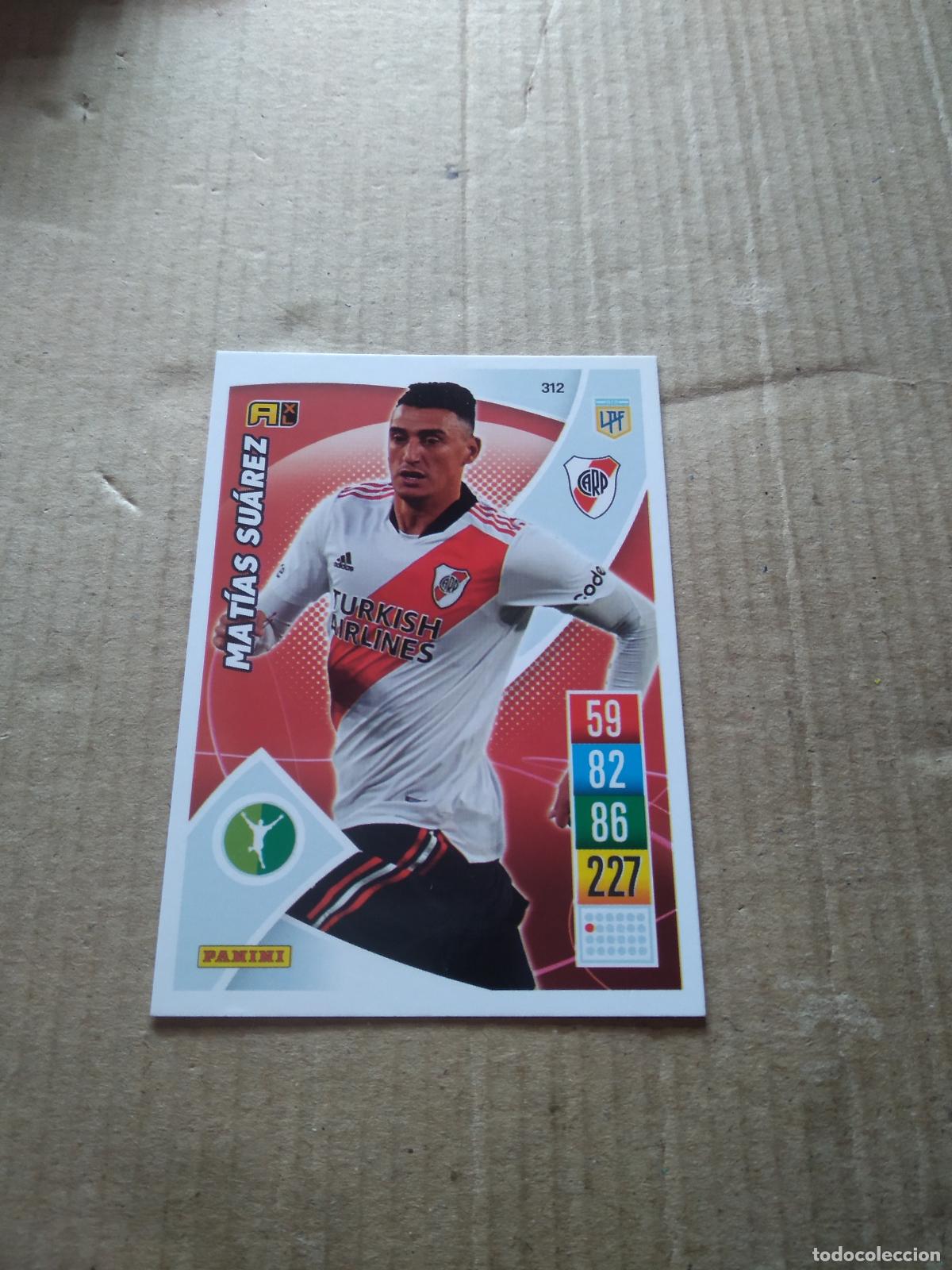 Cromos de F&uacute;tbol: 312 MATIAS SUAREZ RIVER PLATE CROMO FUTBOL ARGENTINO 21-22 PANINI LIGA ARGENTINA 2021-2022