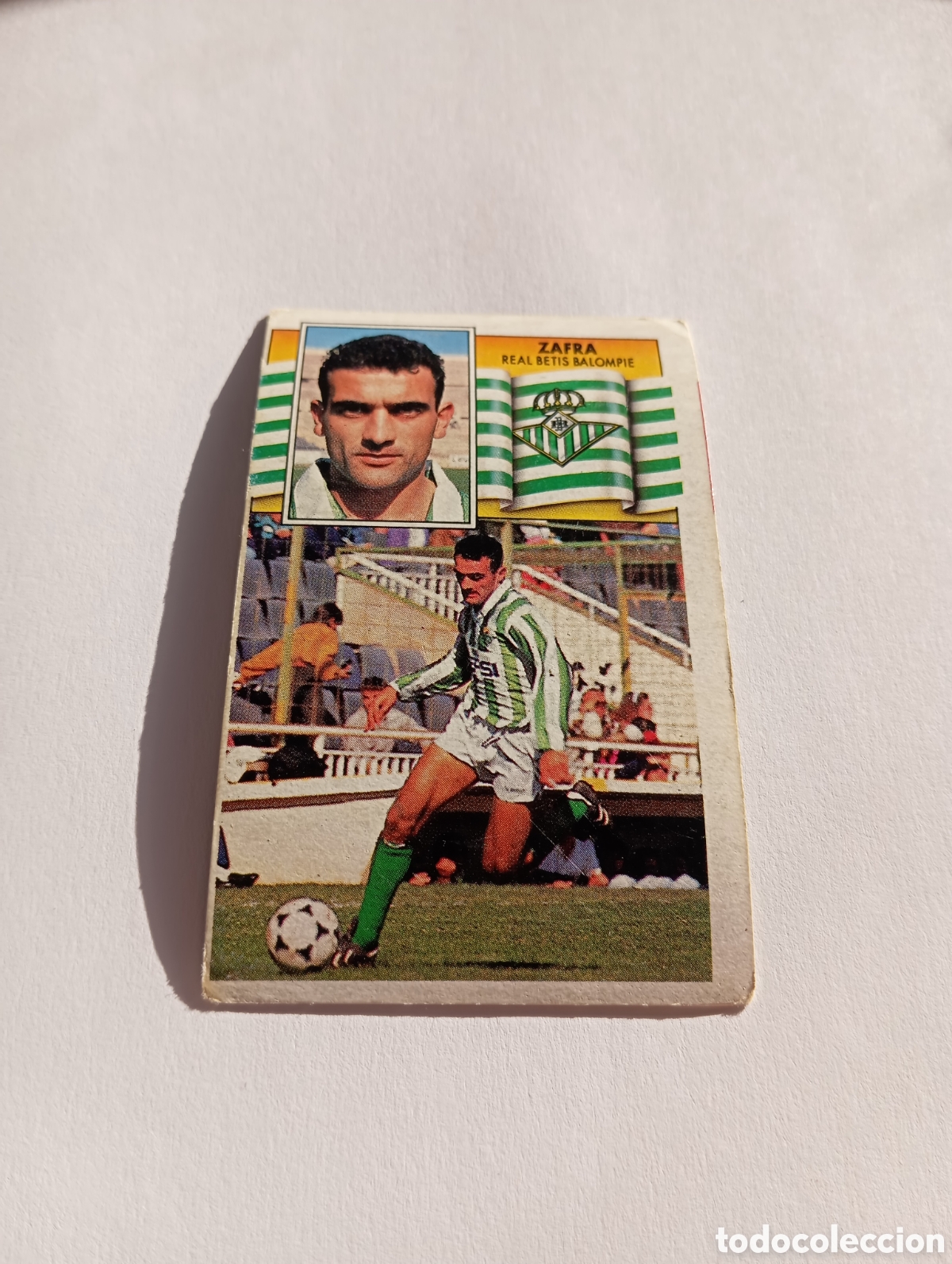 Cromos de F&uacute;tbol: ZAFRA Betis Liga Este 1990 1991 Panini 90 91 NUEVO SIN PEGAR