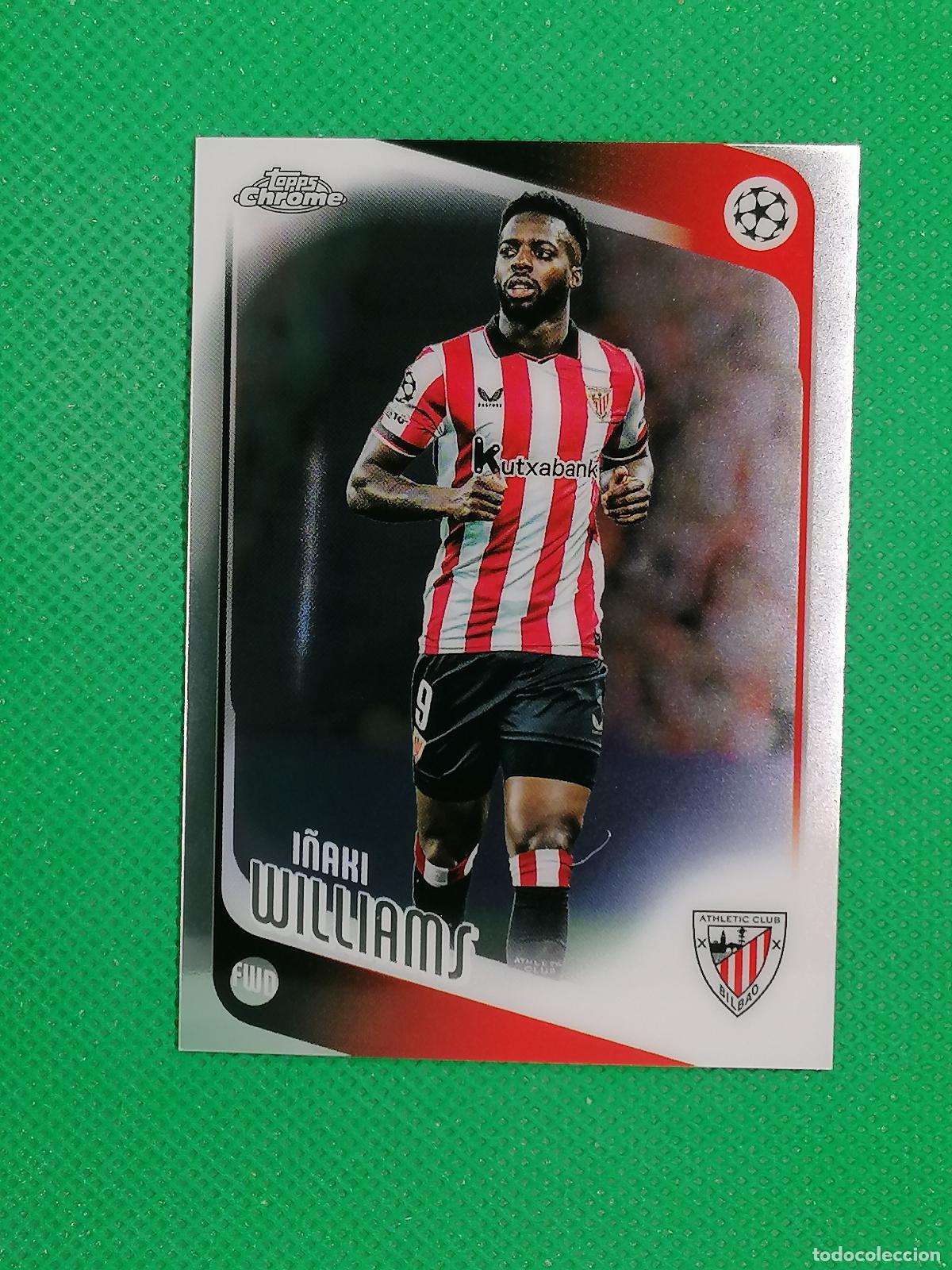 Fu&szlig;ball-Sticker: 20 I&Ntilde;AKI WILLIAMS ATHLETIC BILBAO ⚽ TOPPS CHROME UCC 25 26 2025 2026 ⚽