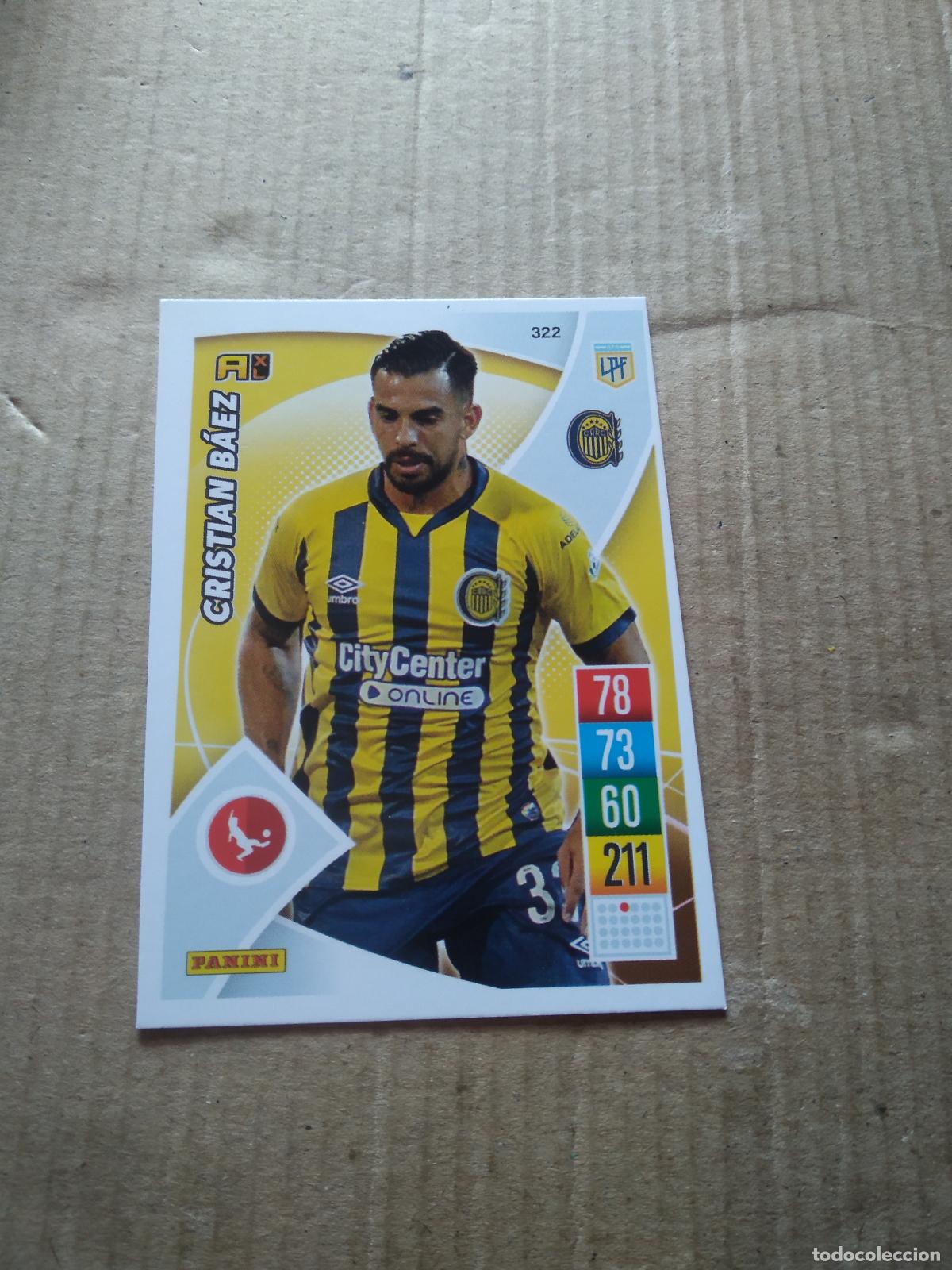 Cromos de Futebol: 322 CRISTIAN BAEZ ROSARIO CENTRAL CROMO FUTBOL ARGENTINO 21-22 PANINI LIGA ARGENTINA 2021-2022