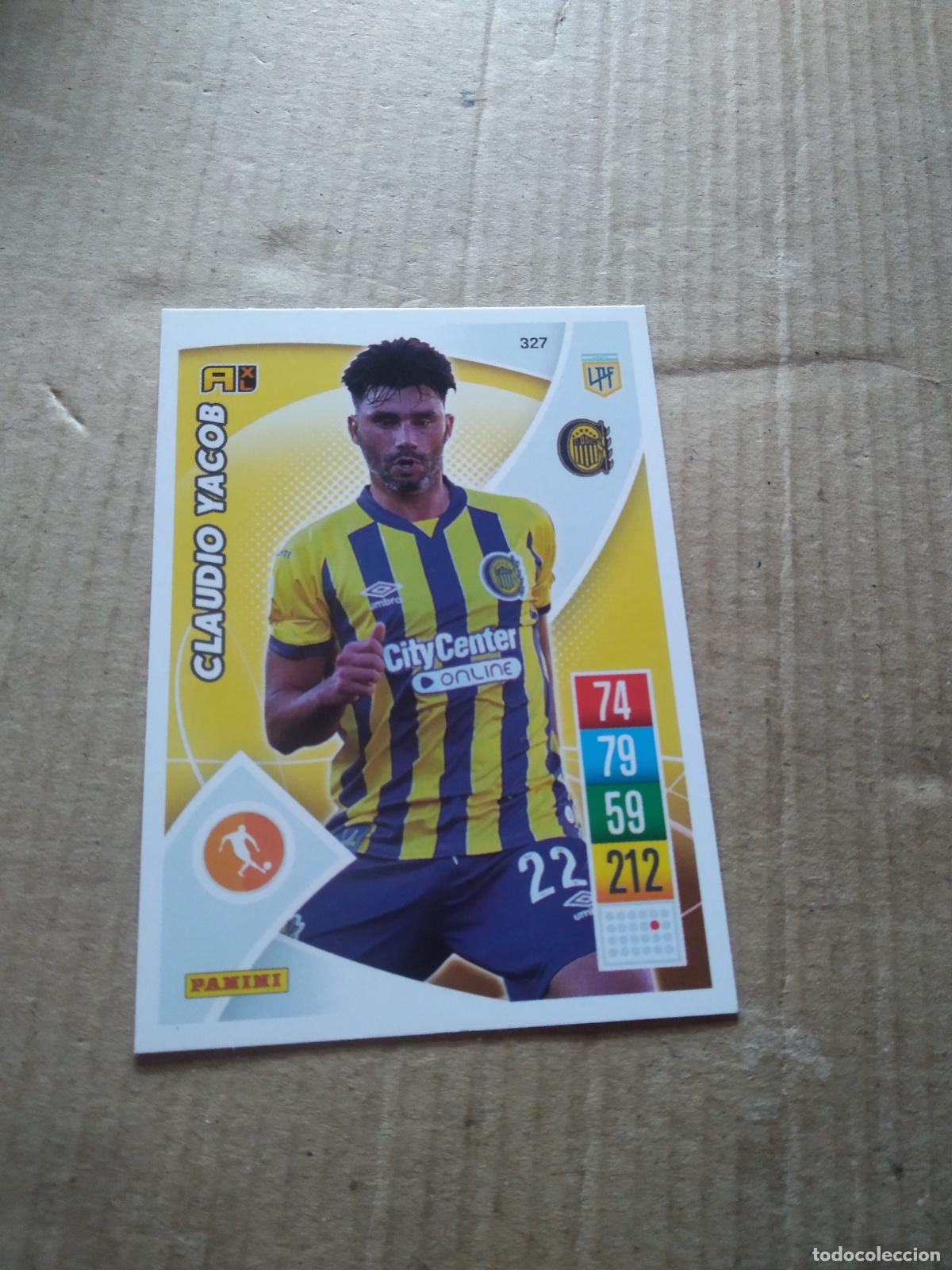 Cromos de Futebol: 327 CLAUDIO YACOB ROSARIO CENTRAL CROMO FUTBOL ARGENTINO 21-22 PANINI LIGA ARGENTINA 2021-2022