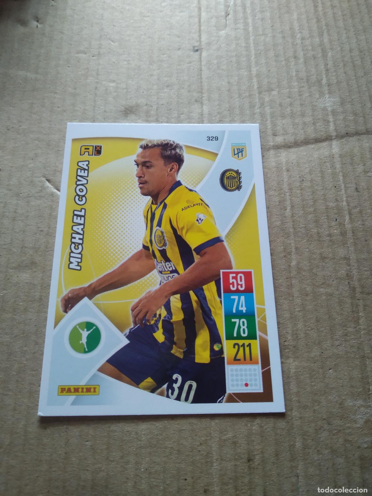 Cromos de Futebol: 329 MICHAEL COVEA ROSARIO CENTRAL CROMO FUTBOL ARGENTINO 21-22 PANINI LIGA ARGENTINA 2021-2022