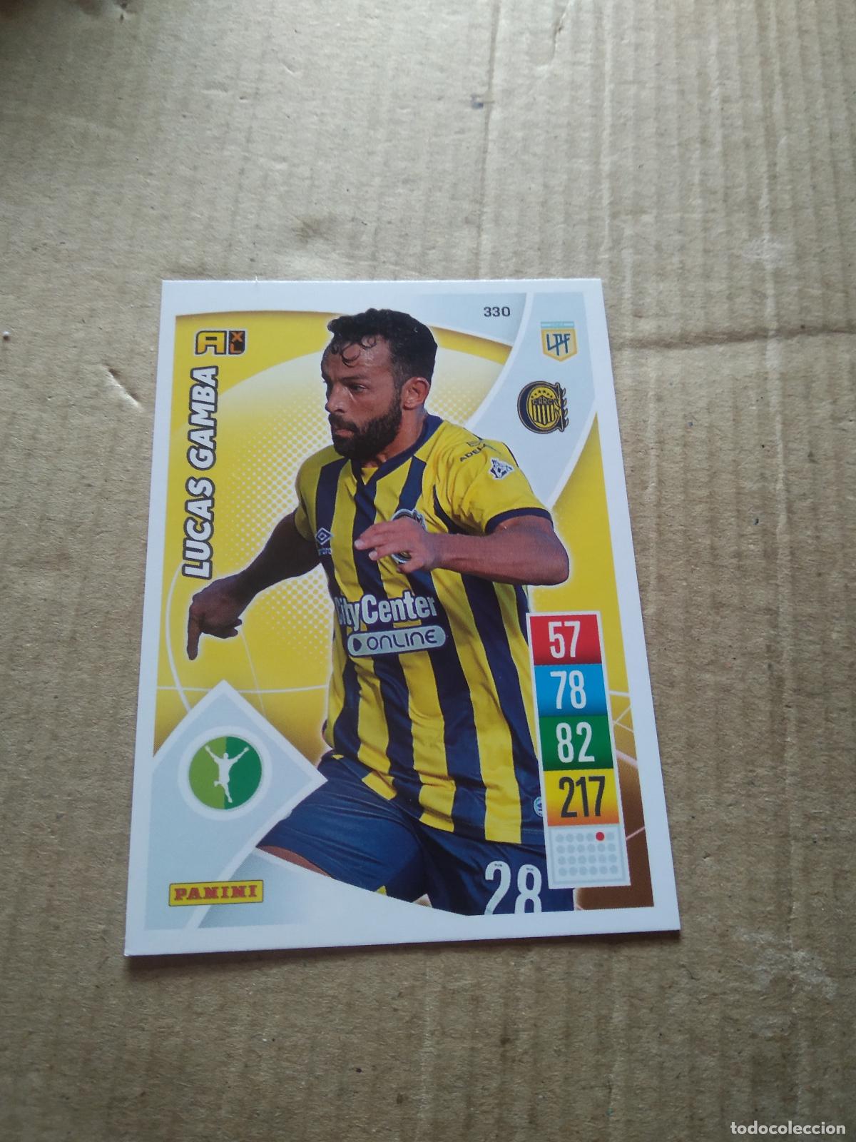 Cromos de Futebol: 330 LUCAS GAMBA ROSARIO CENTRAL CROMO FUTBOL ARGENTINO 21-22 PANINI LIGA ARGENTINA 2021-2022