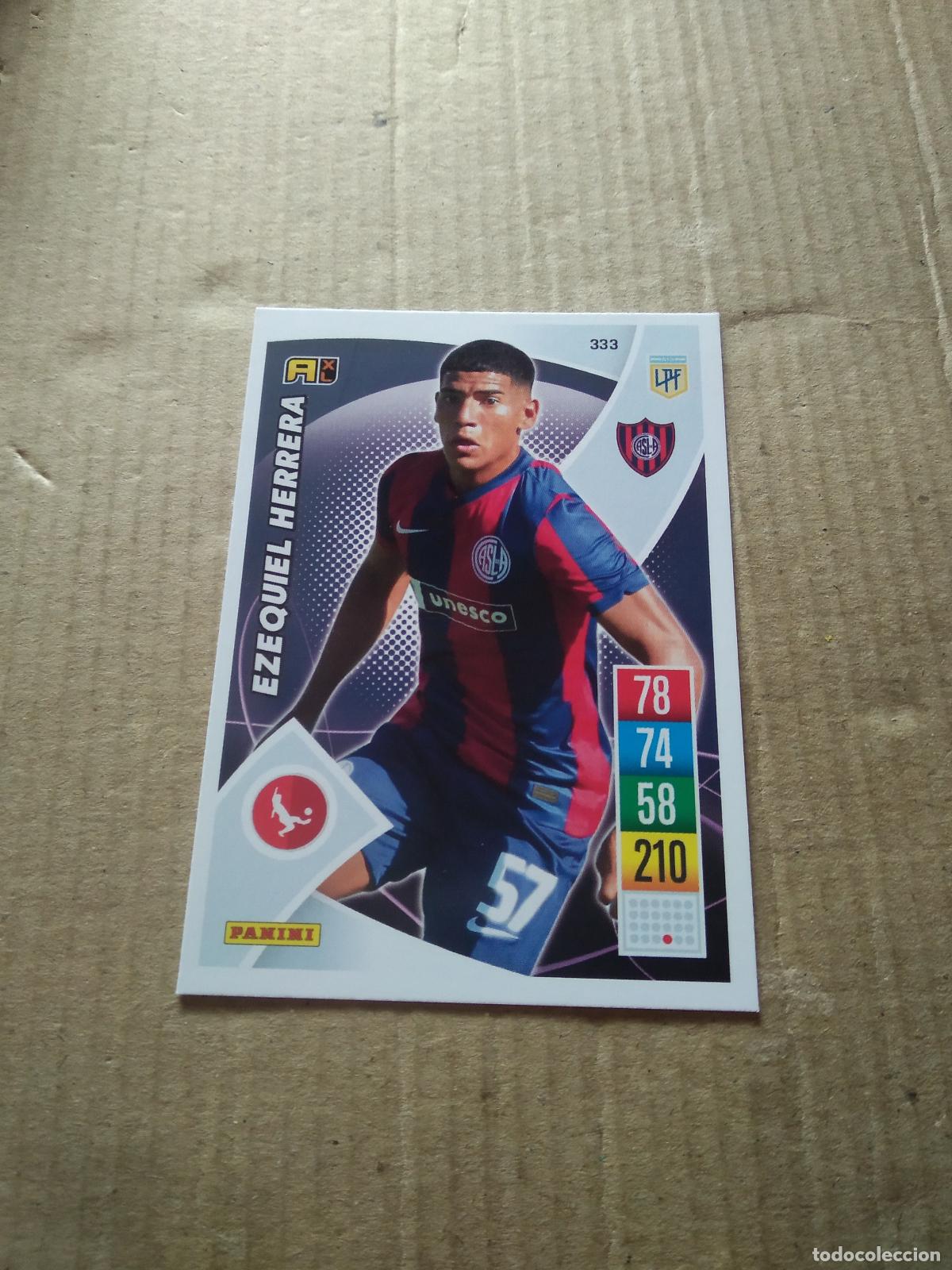Cromos de Futebol: 333 EZEQUIEL HERRERA SAN LORENZO CROMO FUTBOL ARGENTINO 21-22 PANINI LIGA ARGENTINA 2021-2022