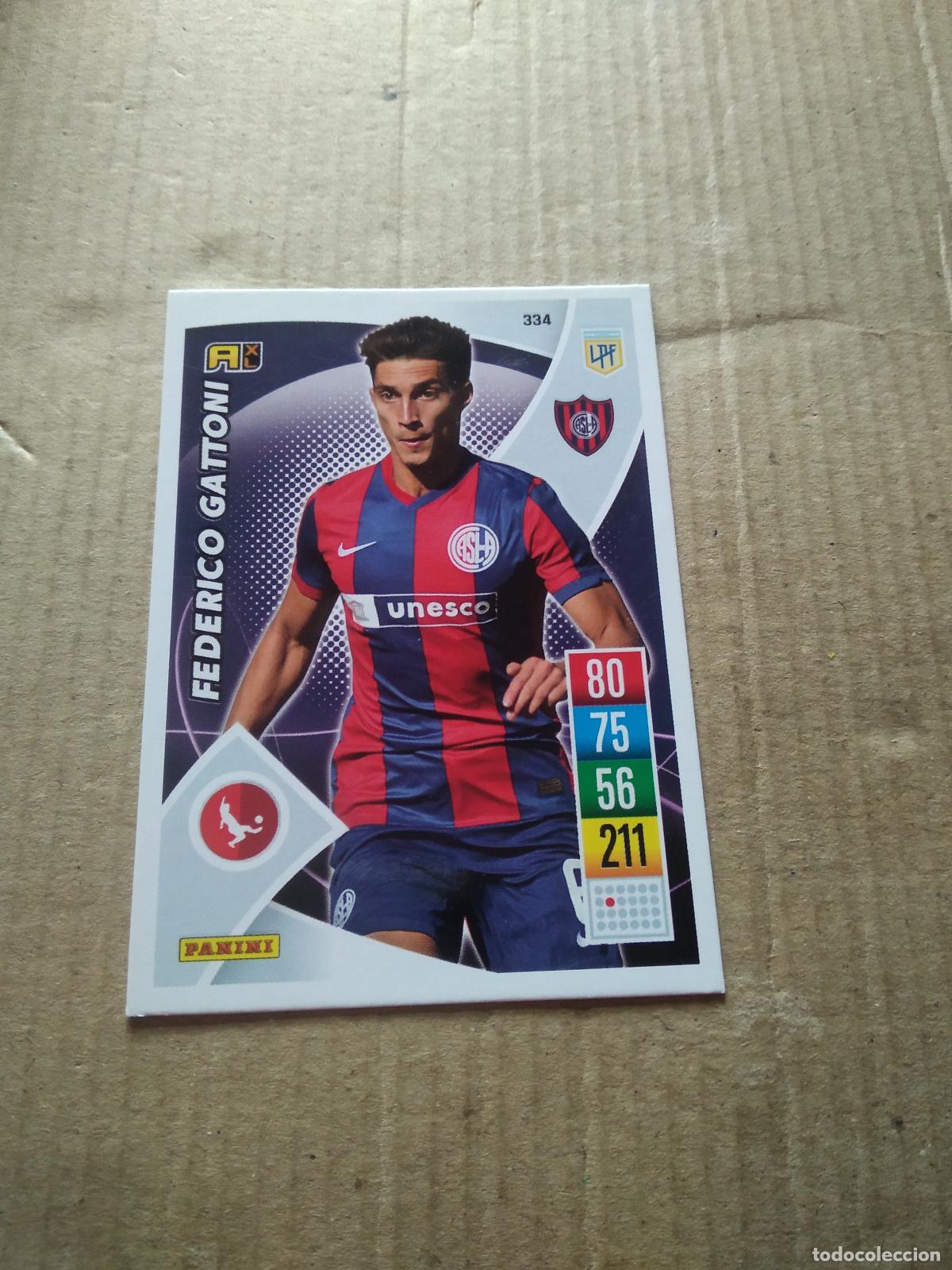 Cromos de F&uacute;tbol: 334 FEDERICO GATTONI SAN LORENZO CROMO FUTBOL ARGENTINO 21-22 PANINI LIGA ARGENTINA 2021-2022