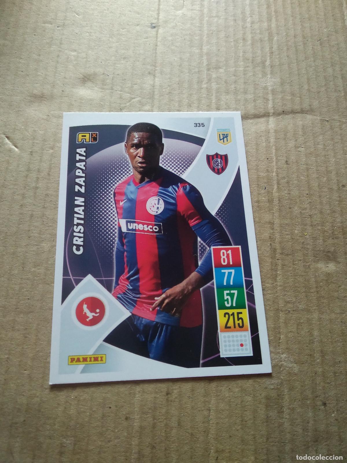 Cromos de F&uacute;tbol: 335 CRISTIAN ZAPATA SAN LORENZO CROMO FUTBOL ARGENTINO 21-22 PANINI LIGA ARGENTINA 2021-2022