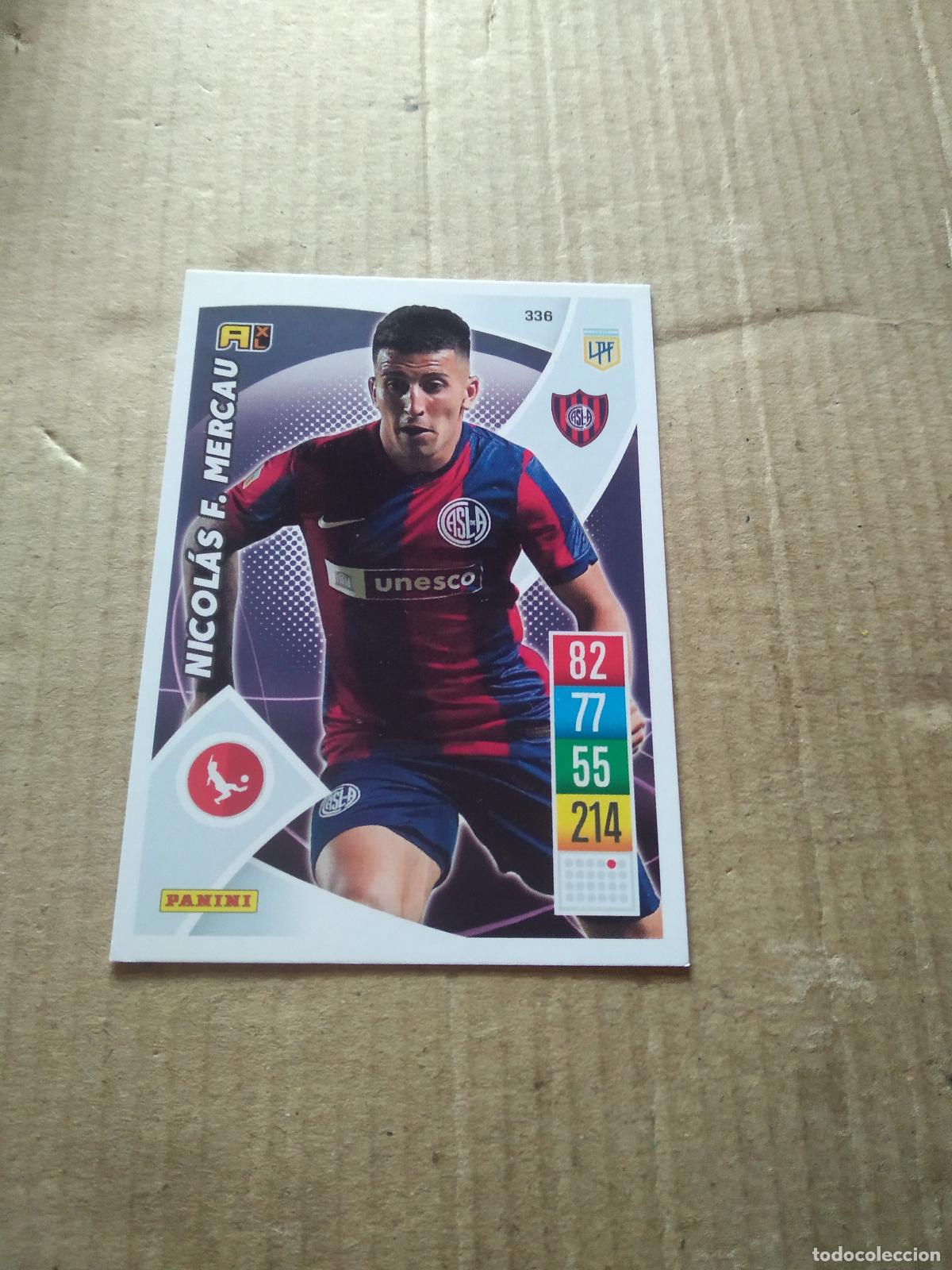 Cromos de F&uacute;tbol: 336 NICOLAS F. MERCAU SAN LORENZO CROMO FUTBOL ARGENTINO 21-22 PANINI LIGA ARGENTINA 2021-2022