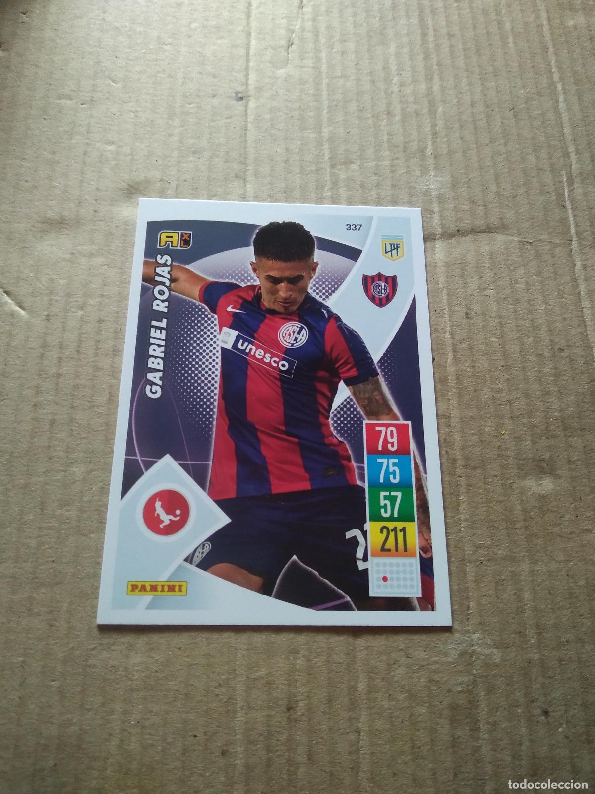 Football Stickers: 337 GABRIEL ROJAS SAN LORENZO CROMO FUTBOL ARGENTINO 21-22 PANINI LIGA ARGENTINA 2021-2022
