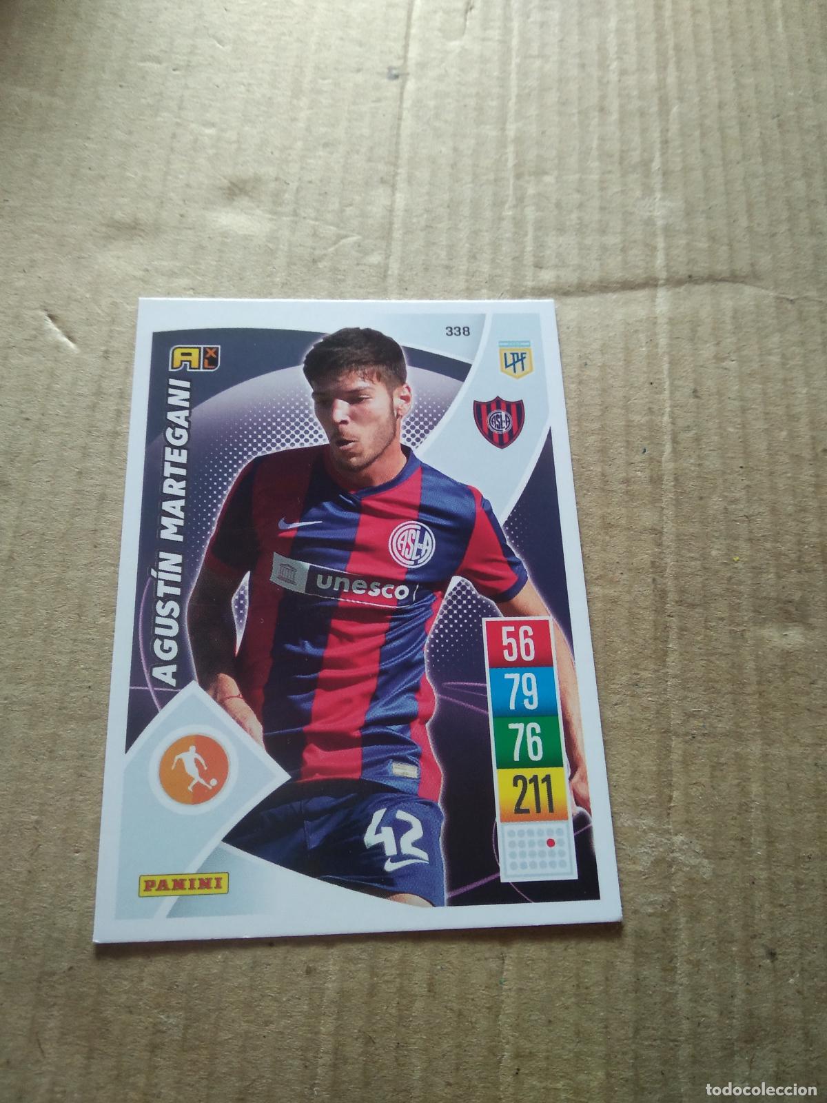 Football Stickers: 338 AGUSTIN MARTEGANI SAN LORENZO CROMO FUTBOL ARGENTINO 21-22 PANINI LIGA ARGENTINA 2021-2022