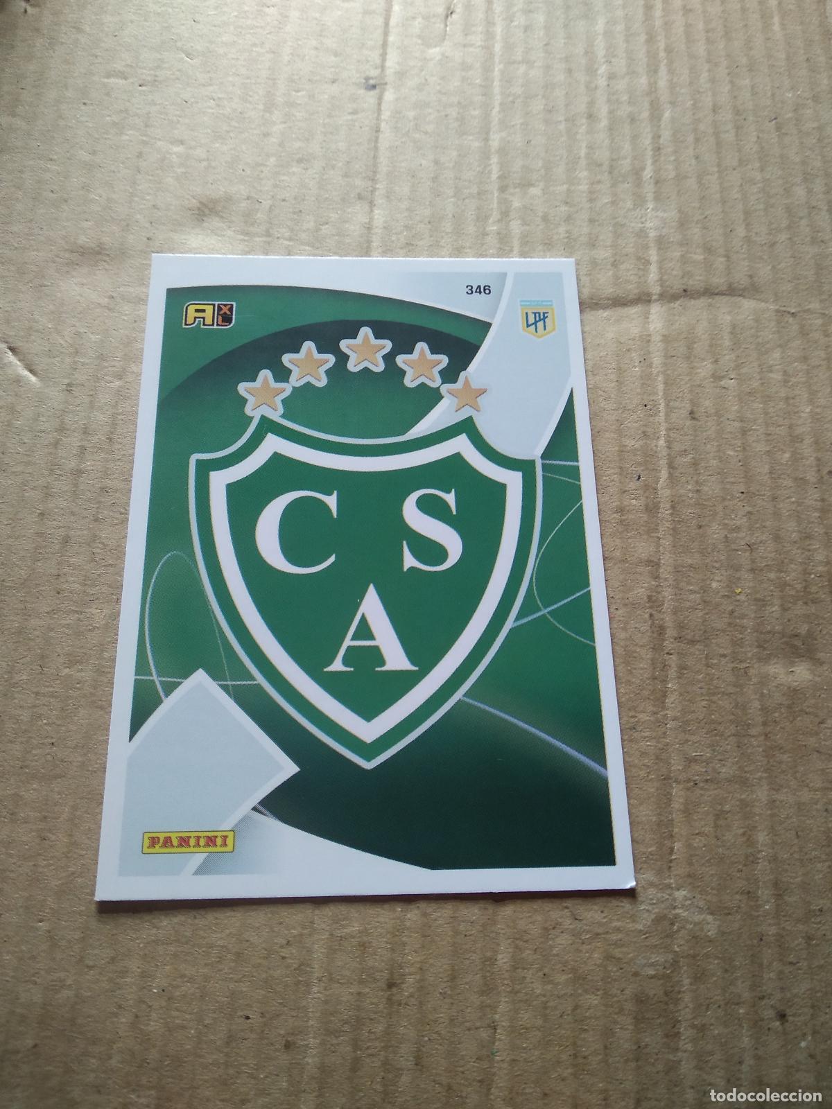 Football Stickers: 346 ESCUDO SARMIENTO CROMO FUTBOL ARGENTINO 21-22 PANINI LIGA ARGENTINA 2021-2022