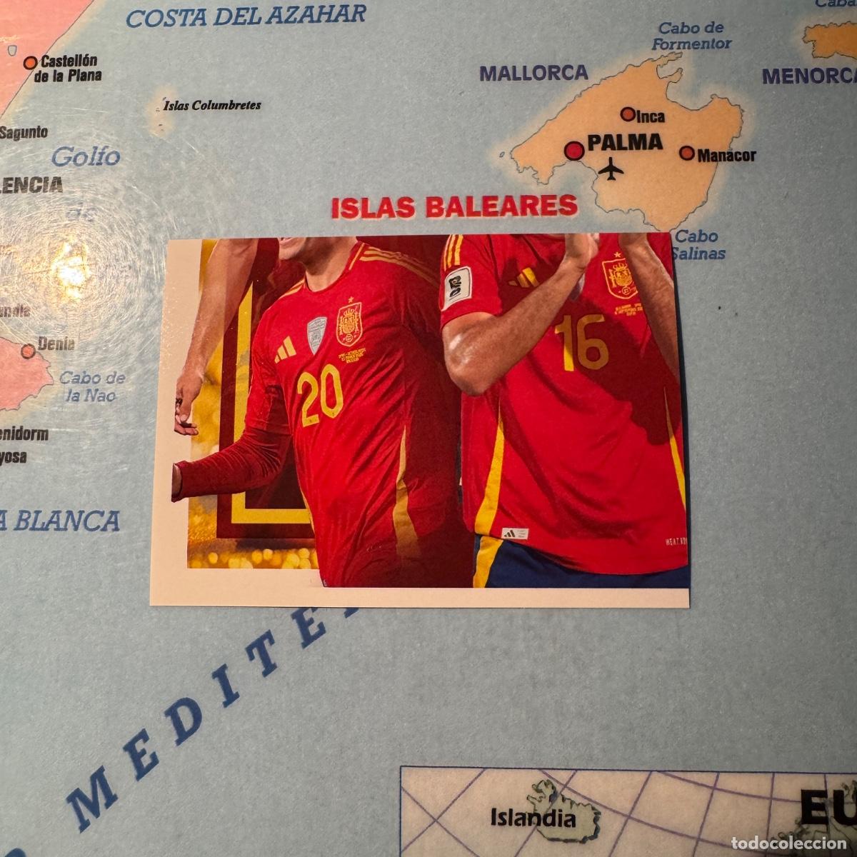 Cromos de F&uacute;tbol: n&uacute;mero 63 la selecci&oacute;n espa&ntilde;ola &ldquo;Espa&ntilde;a 2026&rdquo; del Carrefour 2026